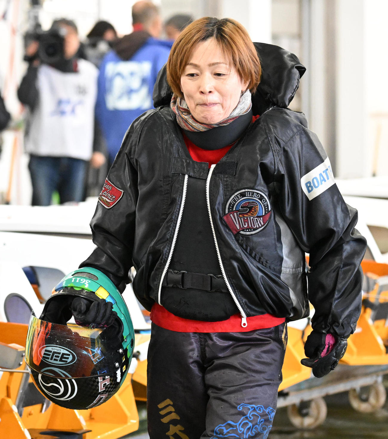第1回スピードクイーンメモリアル5日目　準優3611岩崎芳美（撮影・前岡正明）