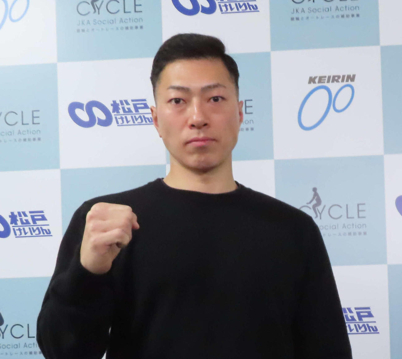 松戸F1ジャパンカップへ意気込む新田祐大（撮影・野島成浩）