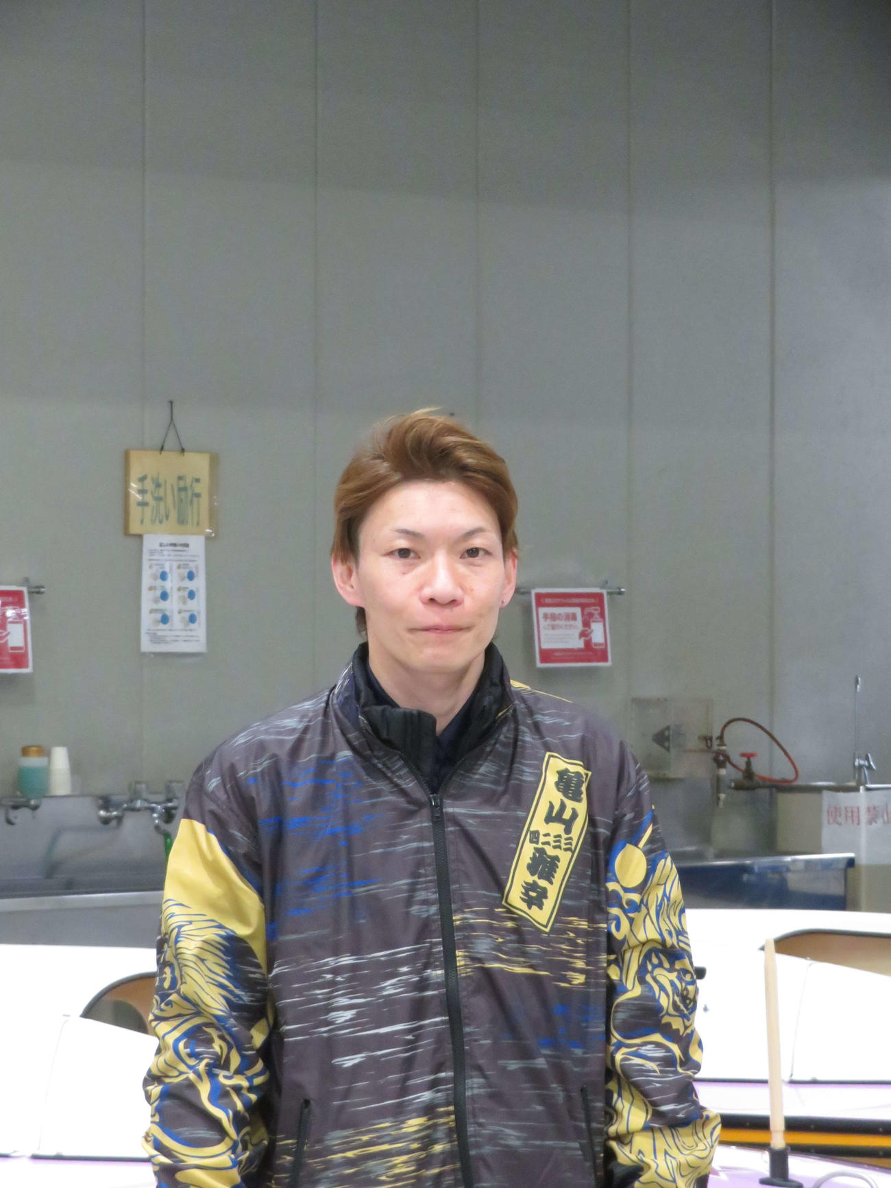 伸びを上向かせて今節初勝利を挙げた亀山雅幸
