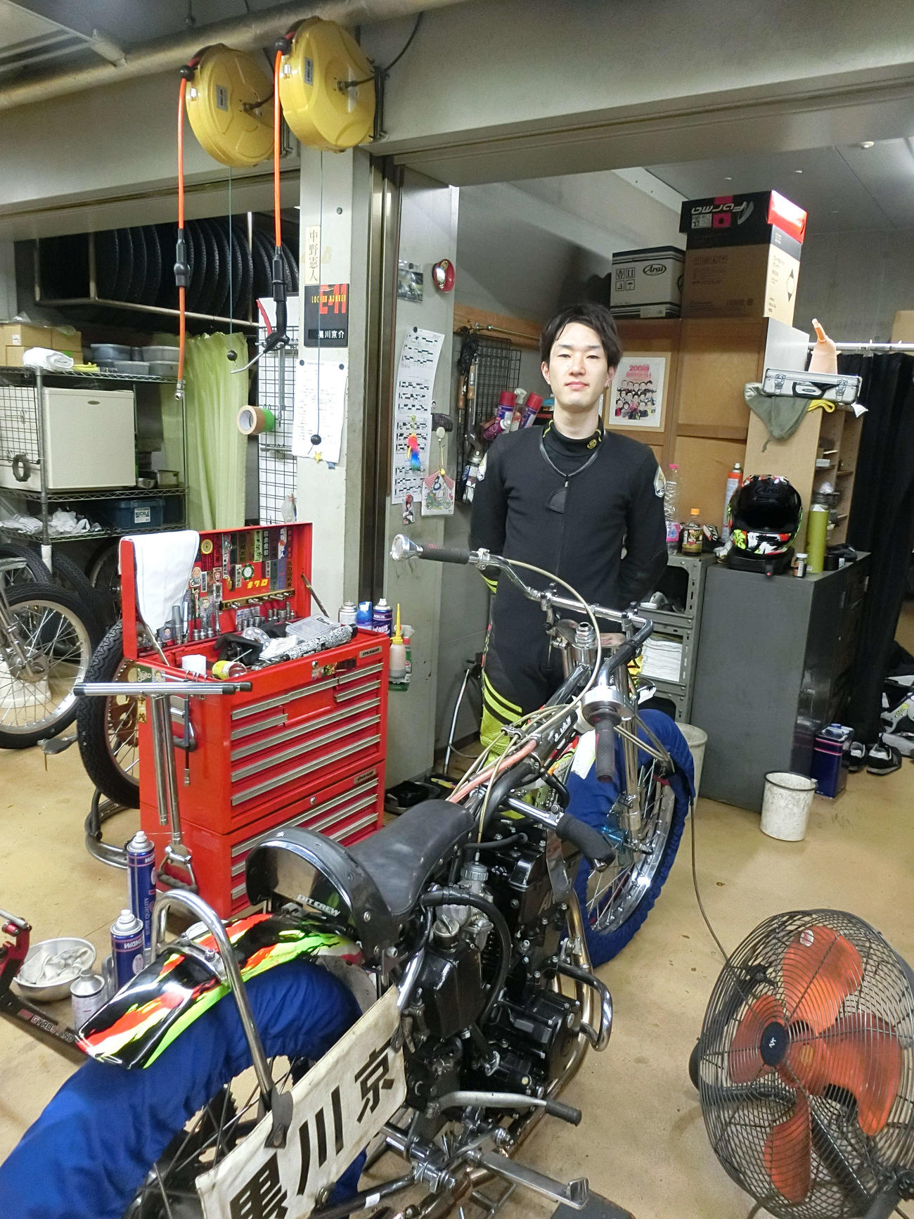 機力好調の黒川京介は地元で連続優勝を狙う（撮影・海老原実）