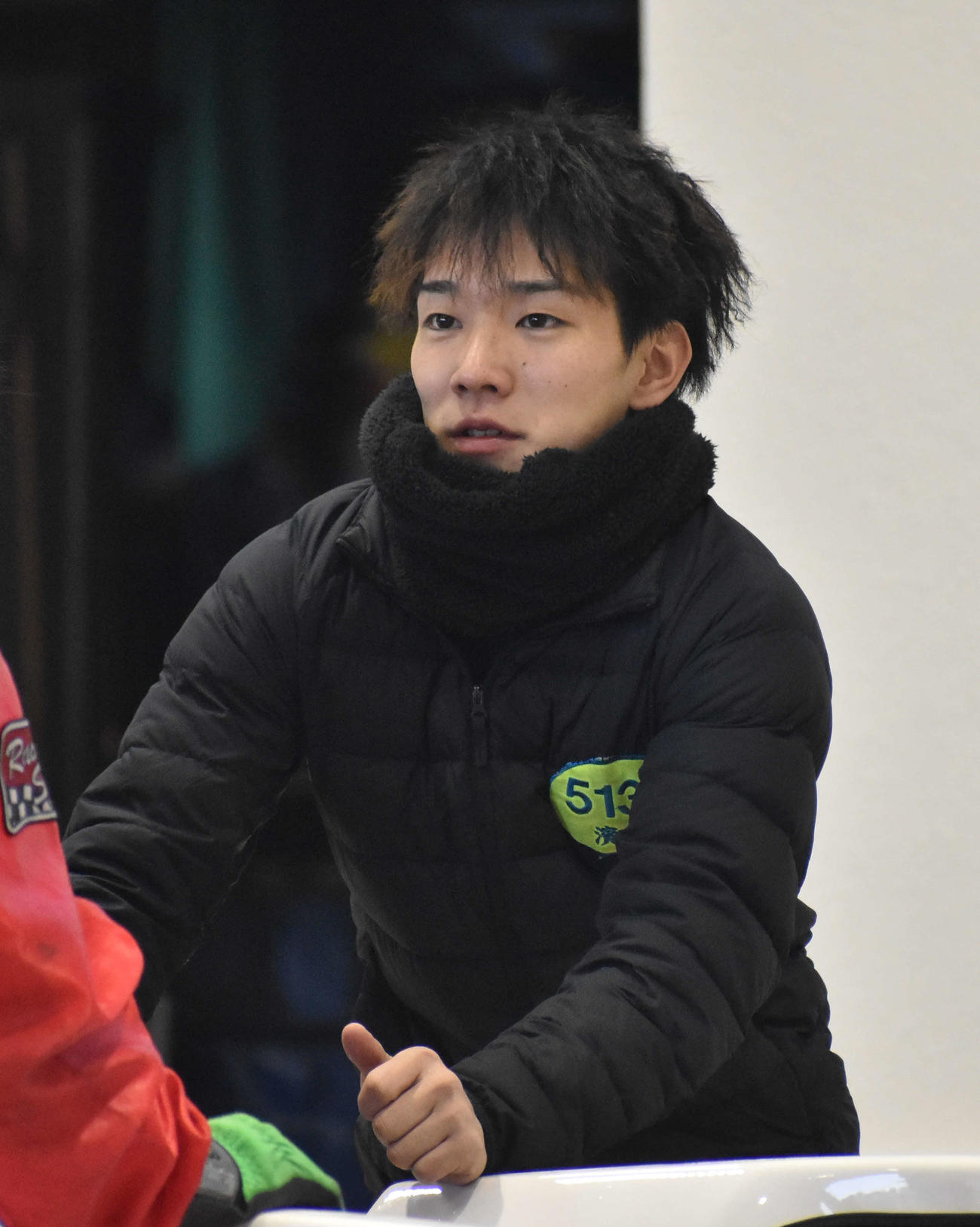 浜野斗馬は待機行動違反のため、賞典除外となった（撮影・平田英治）