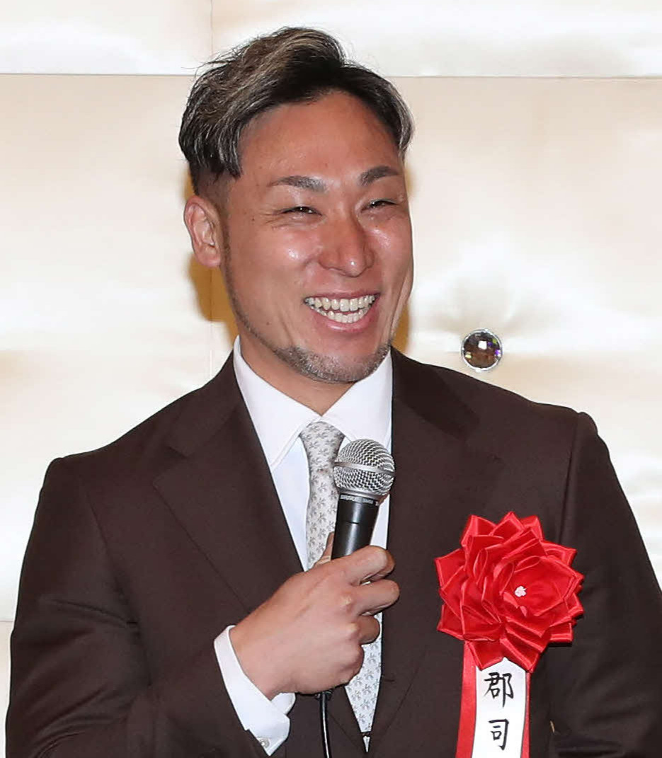 競輪年間三賞の技能賞を受賞した郡司浩平（撮影・丹羽敏通）