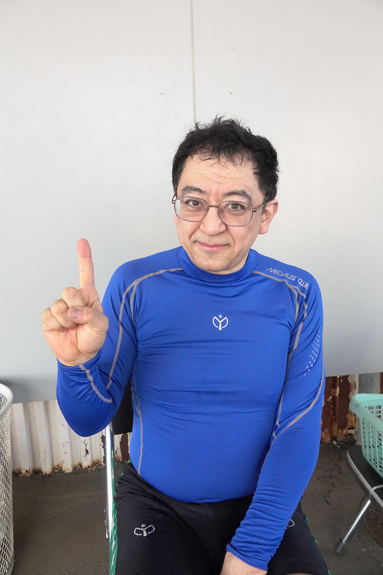 5場所ぶりの1着に笑顔の駒井大輔