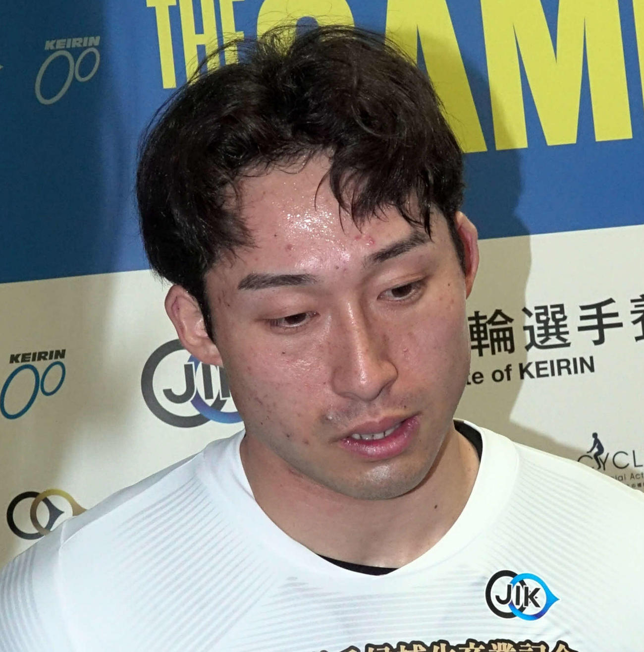 決勝で4着に終わった男子の在所1位・尾野翔一