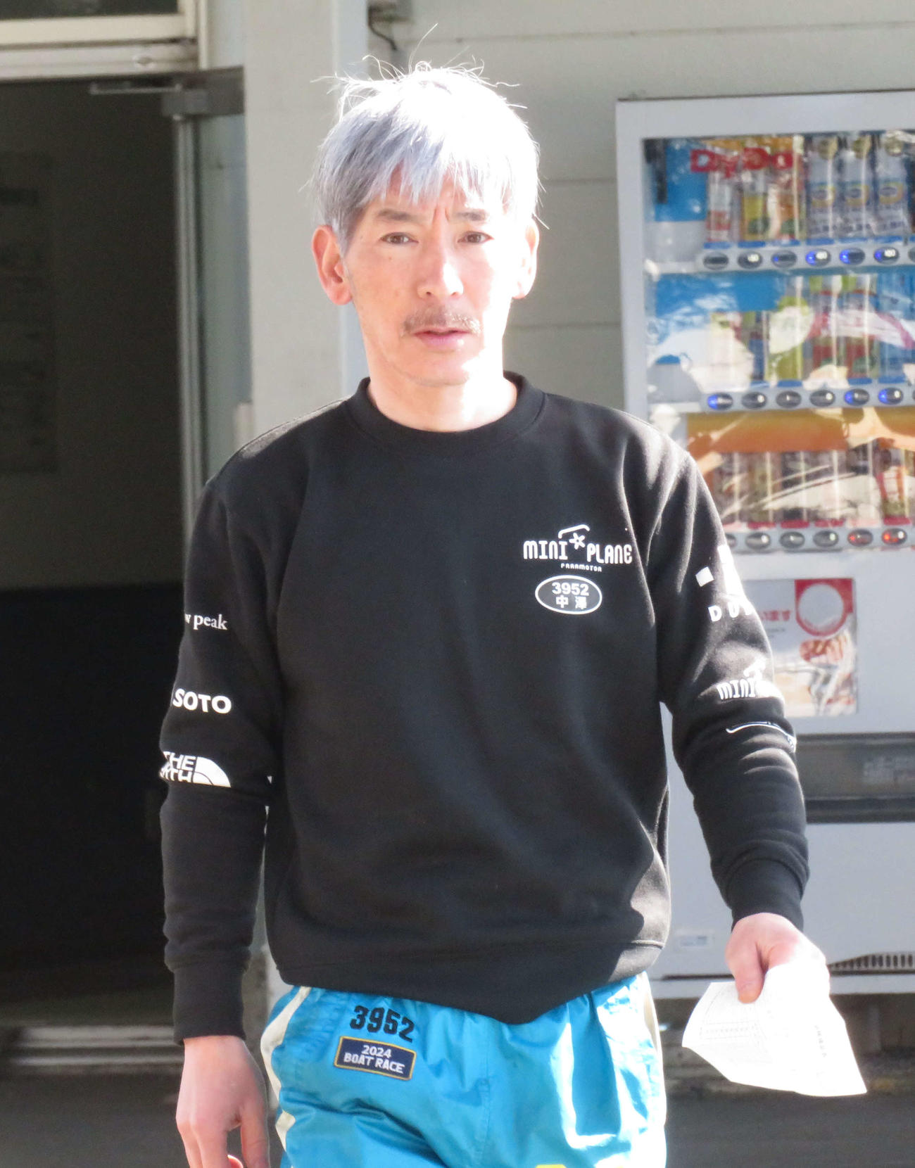 中沢和志が予選1位通過を決めた