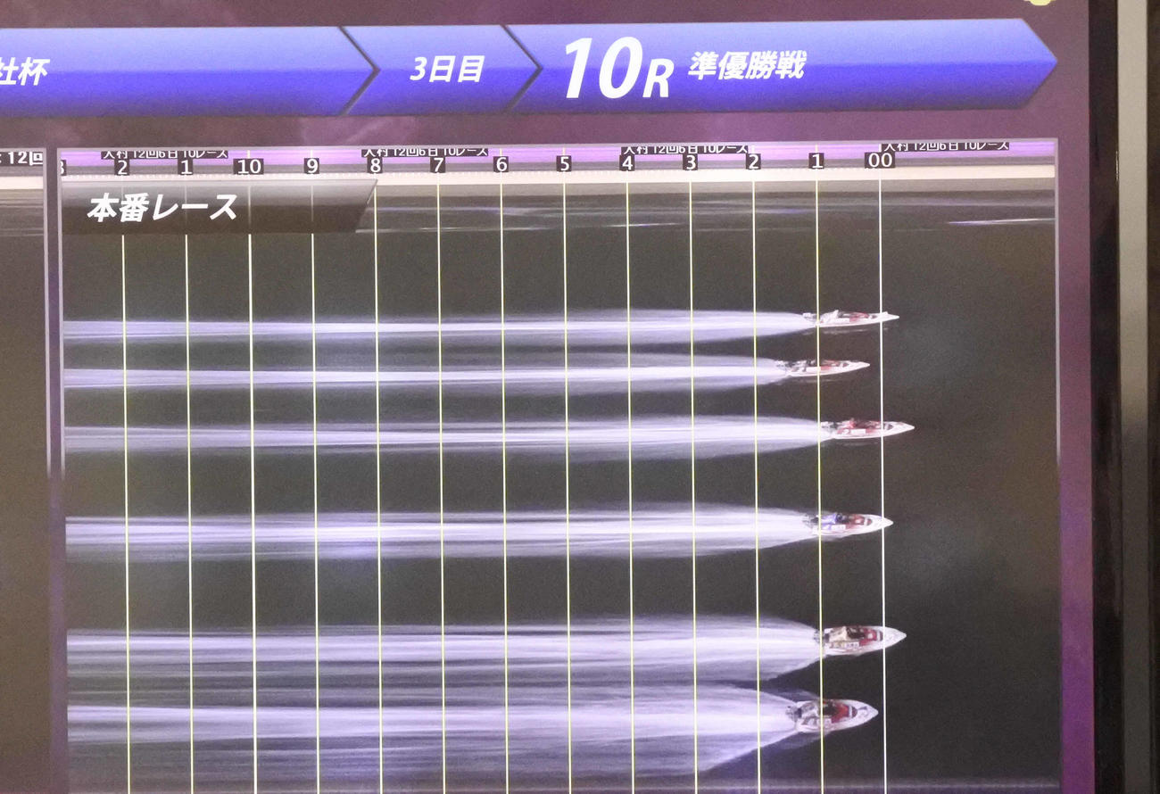 準優10Rのスリット写真