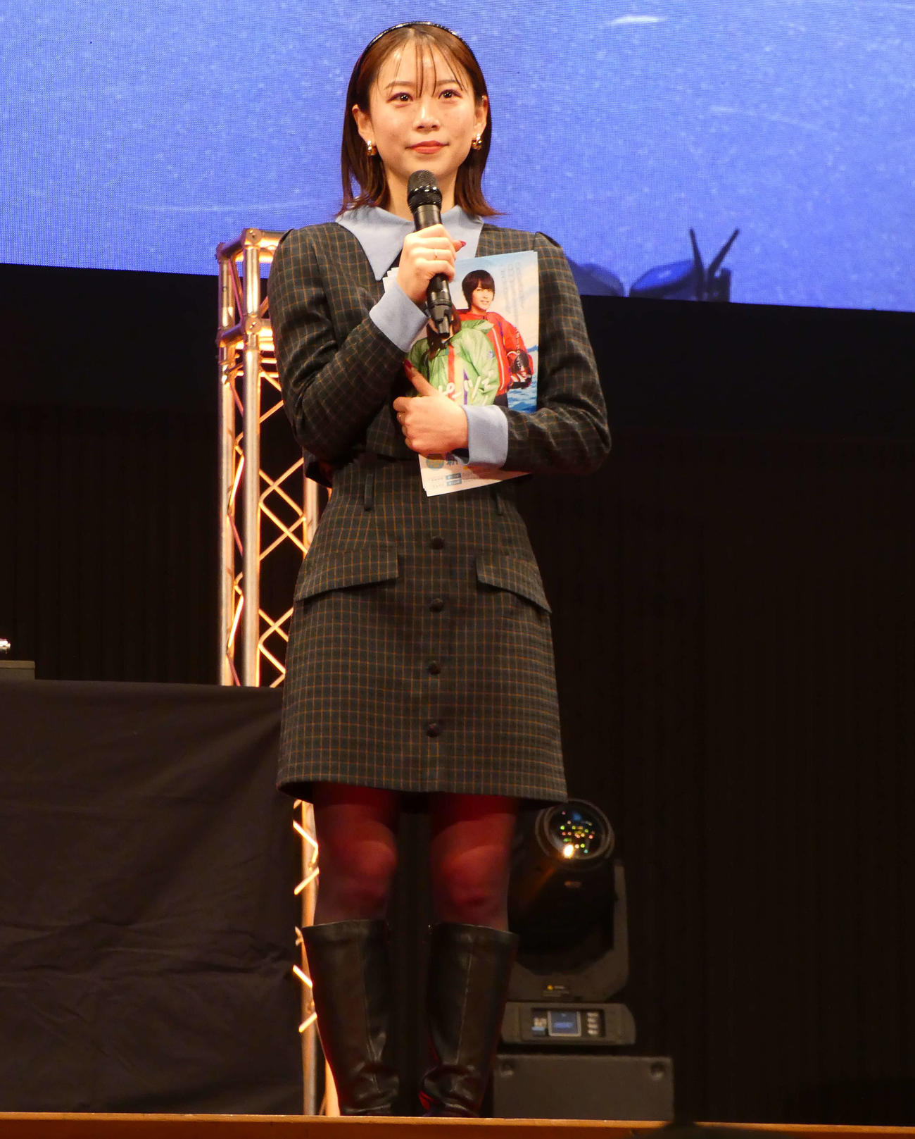 普段は見られない、おしゃれな野田なづき