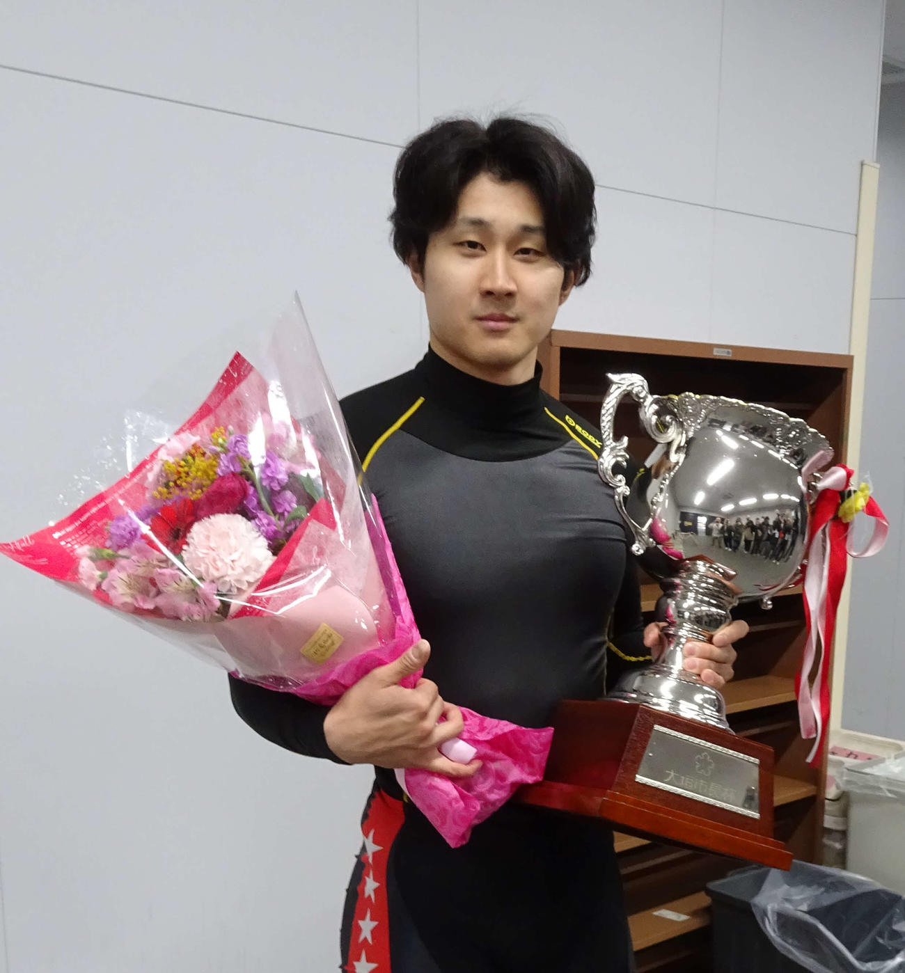 G3初優勝をホームバンクで飾った志田龍星