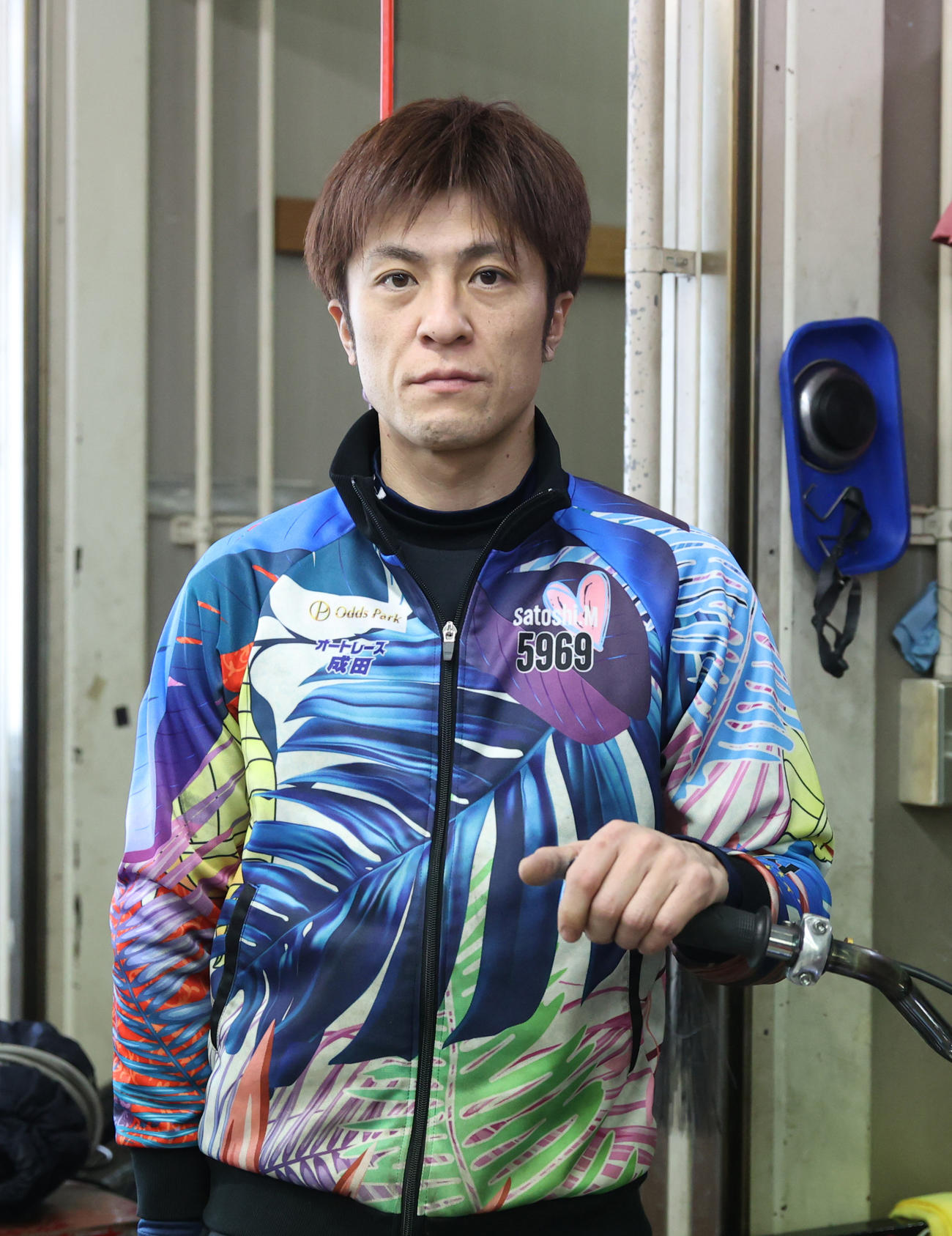 予選6Rで2着の丸山智史（撮影・柴田隆二）
