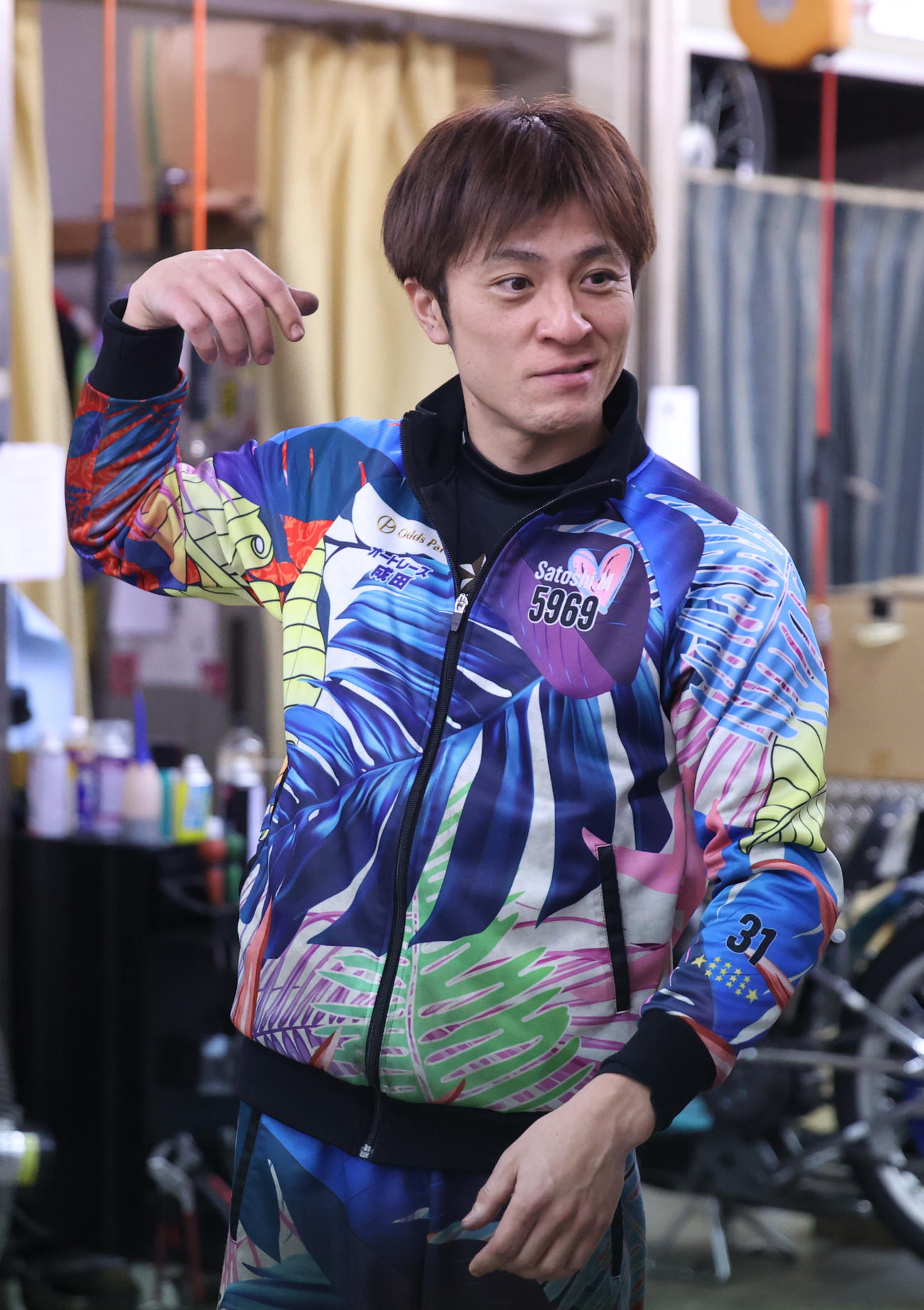 予選6Rで2着の丸山智史（撮影・柴田隆二）
