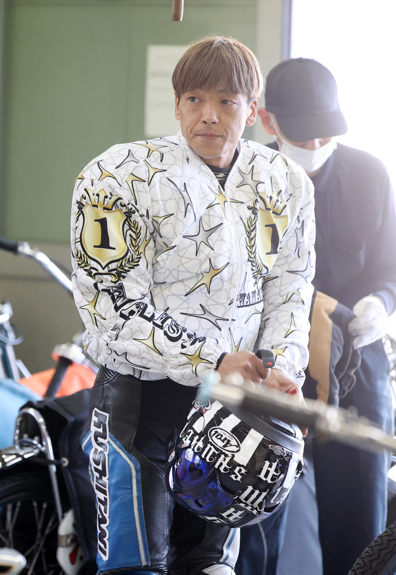 優勝戦に臨む青山周平（撮影・柴田隆二）