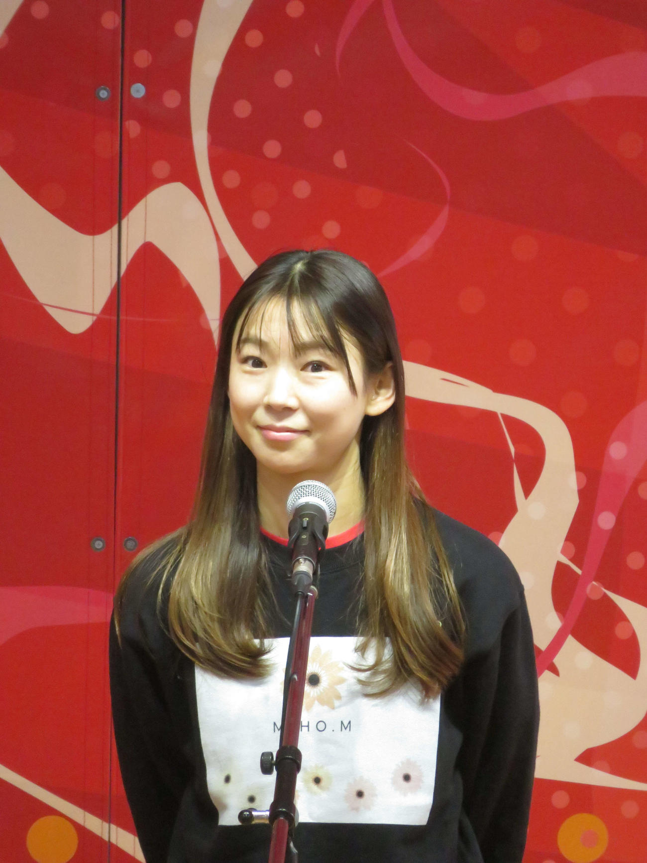 チルト3度宣言で場内をざわつかせた守屋美穂
