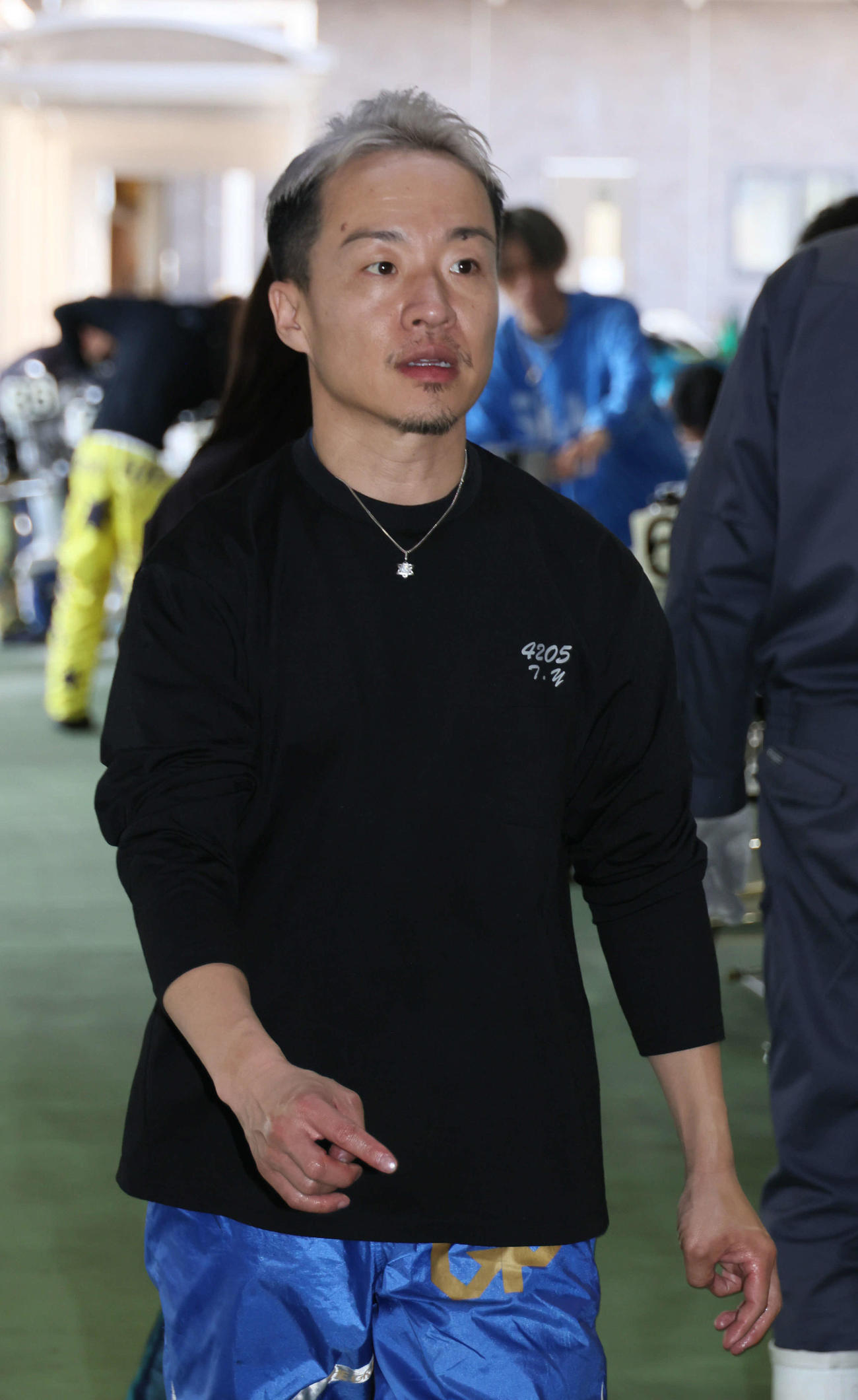 G1宮島チャンピオンカップ前検　山口剛4205（撮影・加藤孝規）