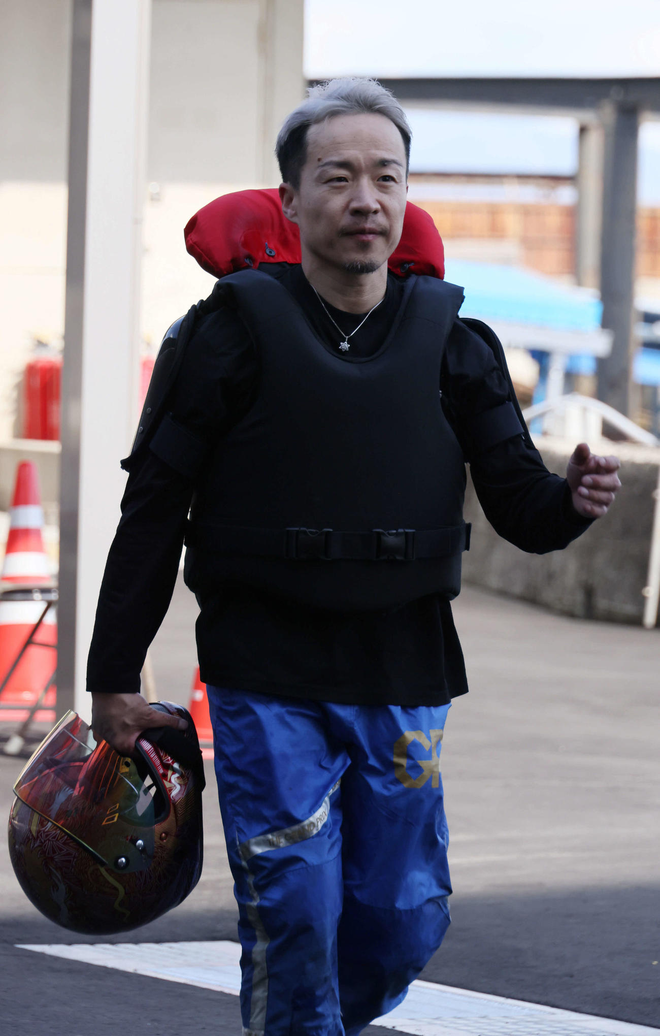 G1宮島チャンピオンカップ前検　山口剛4205（撮影・加藤孝規）
