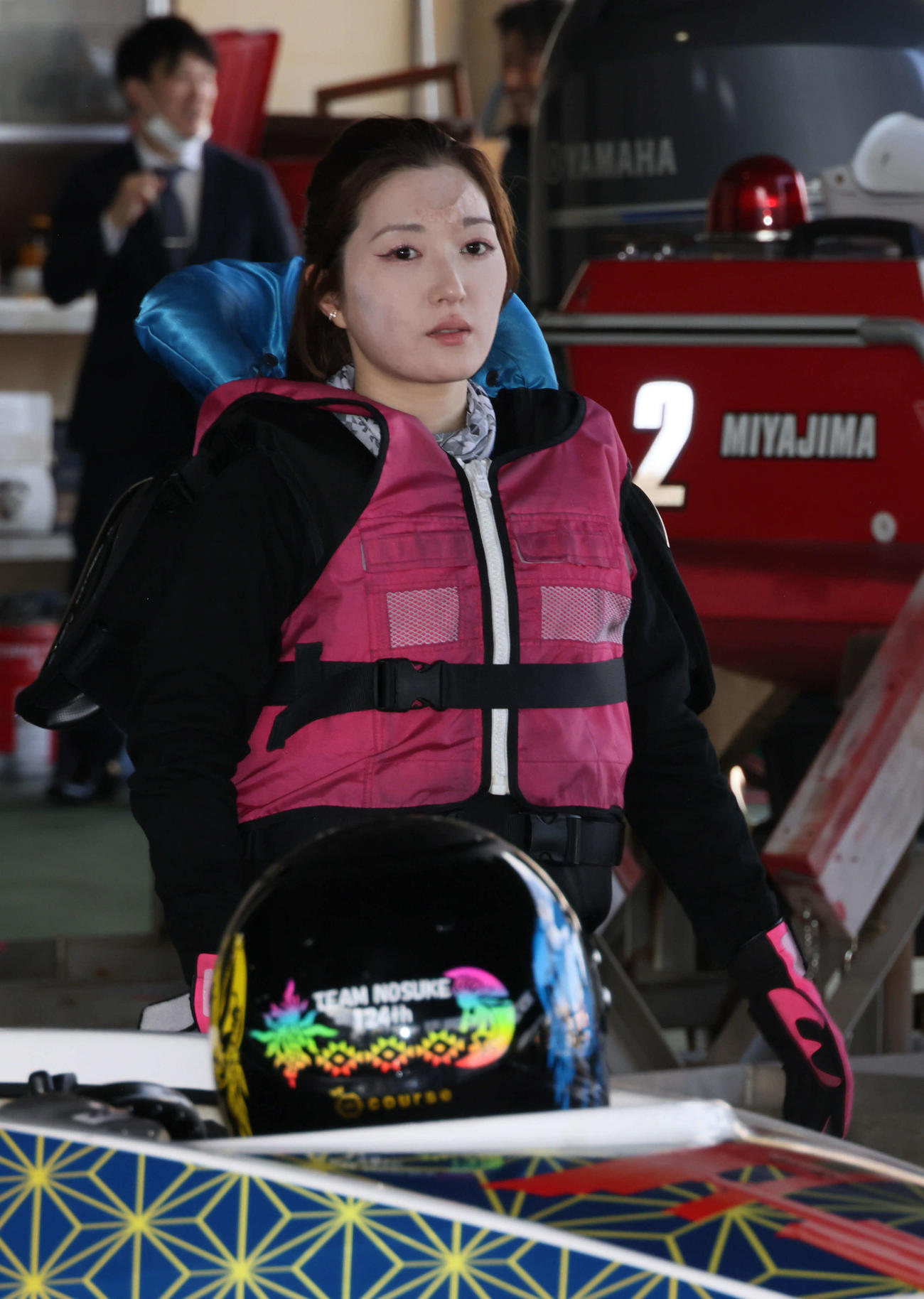 G1宮島チャンピオンカップ前検　西橋奈未4961（撮影・加藤孝規）