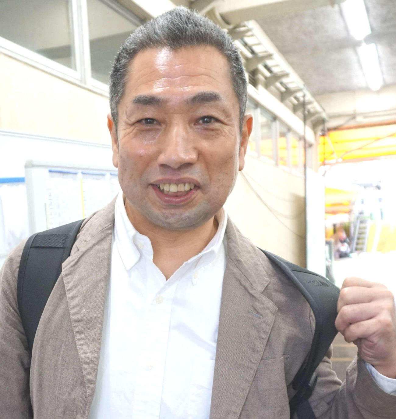 紫原政文は人生初のA級予選に緊張気味