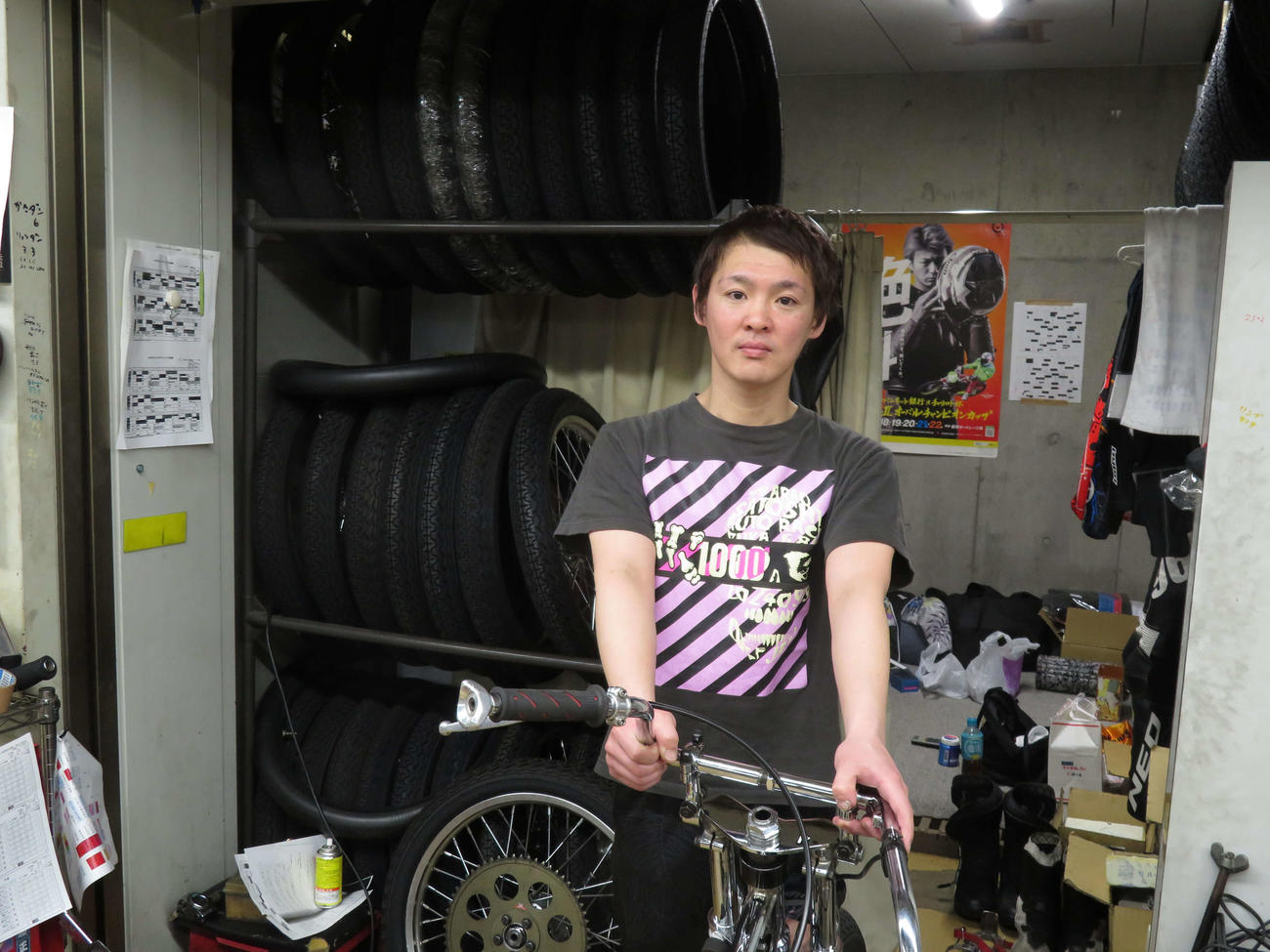 前節の特別G1プレミアムカップから好調キープしている鐘ケ江将平（撮影・小川将司）