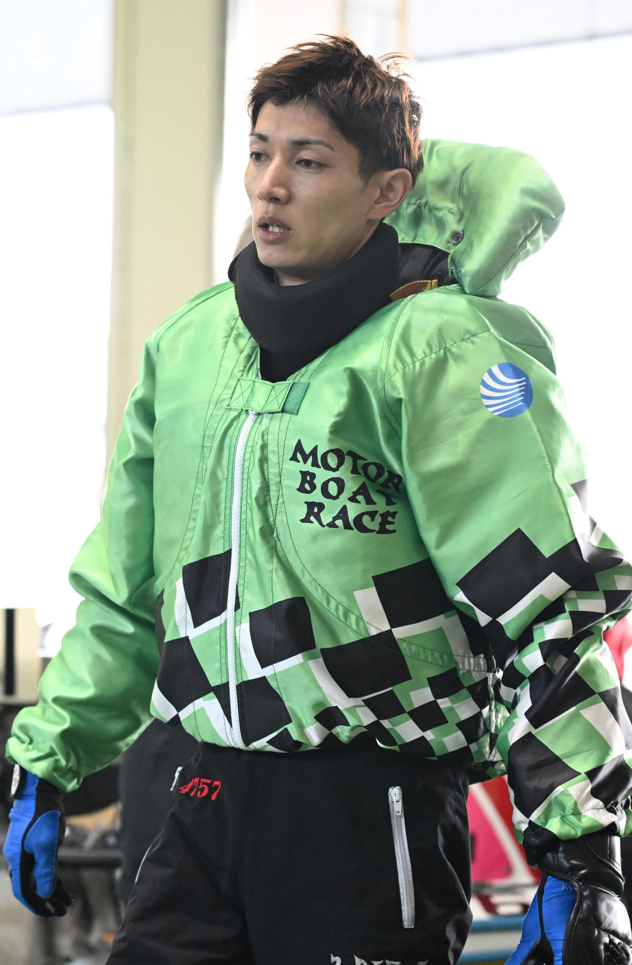 山田祐也が俊敏なターンで準優入りを目指す

