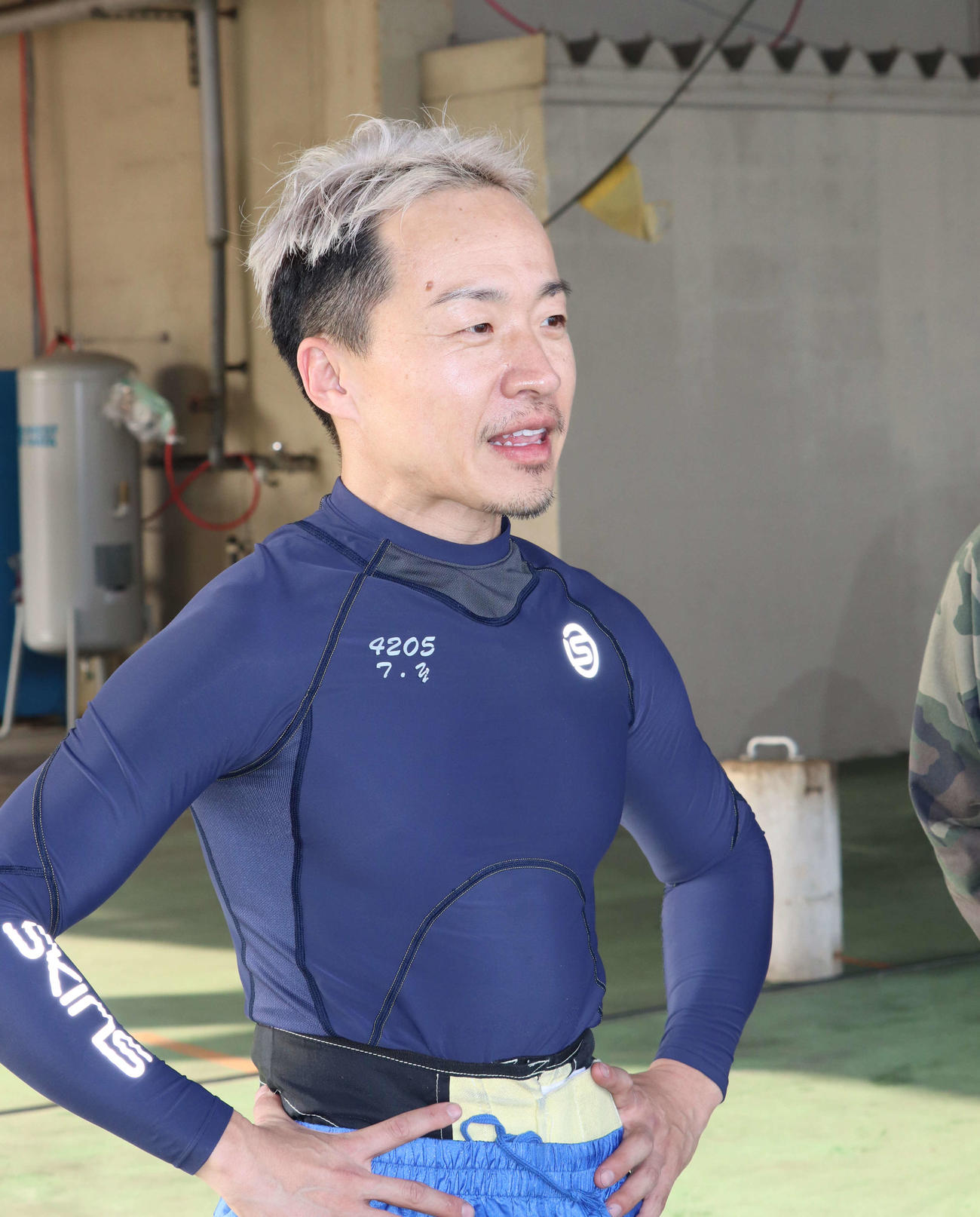 山口剛（2025年4月8日撮影）