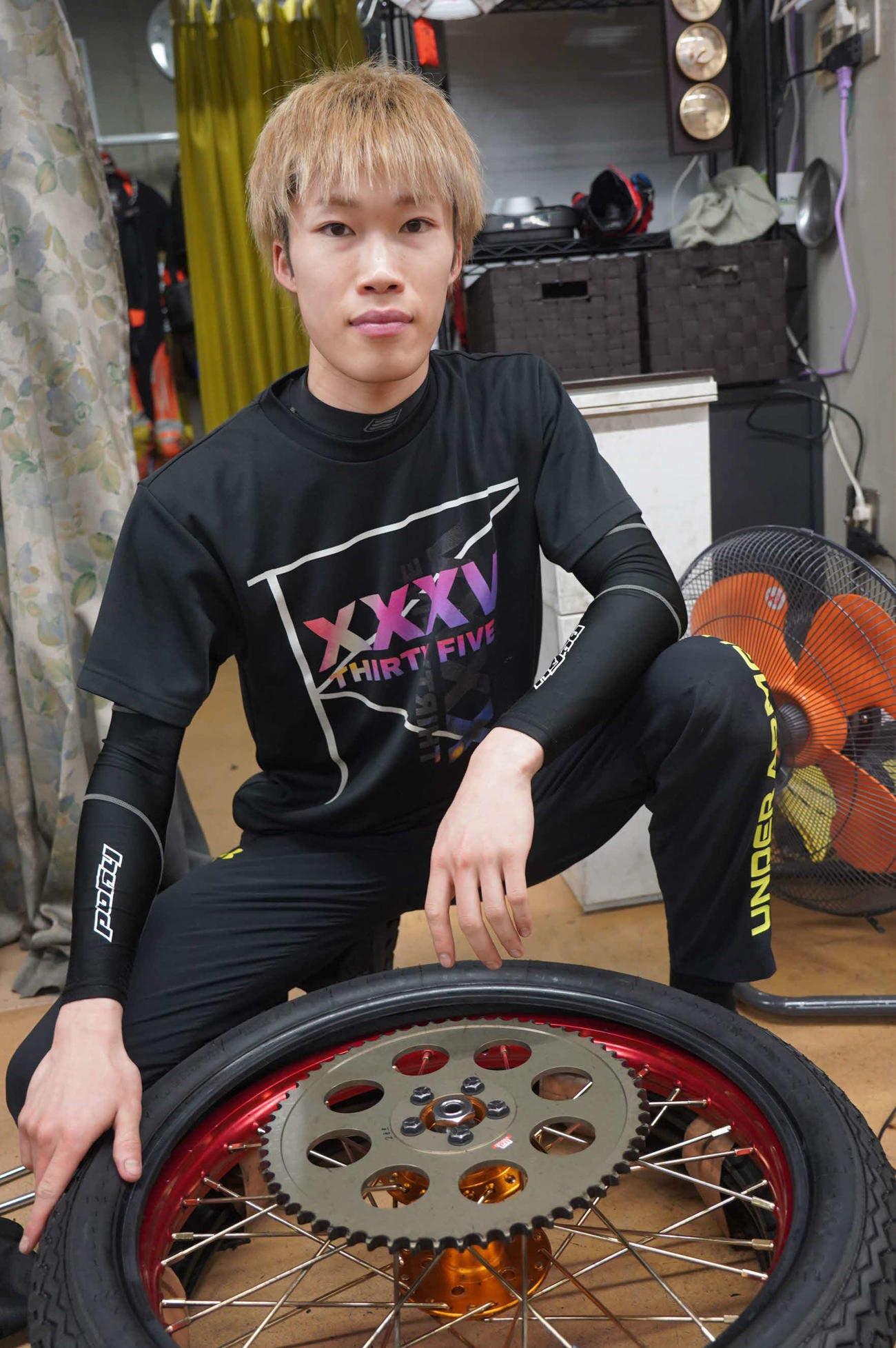 佐藤励が新車に乗り替えて初日11Rを戦う