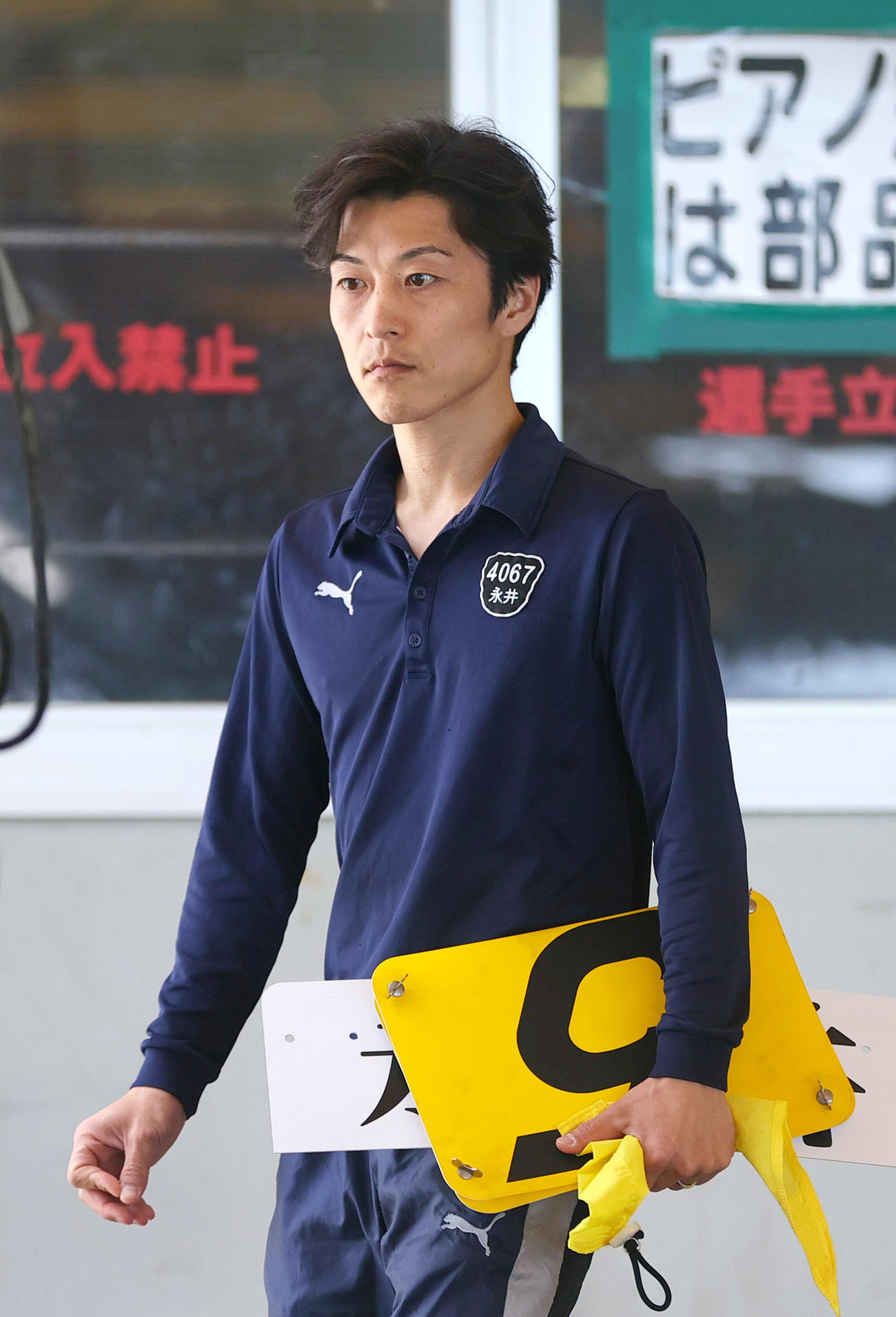 G3サッポロビールカップ・前検　4067永井源（撮影・上山淳一）