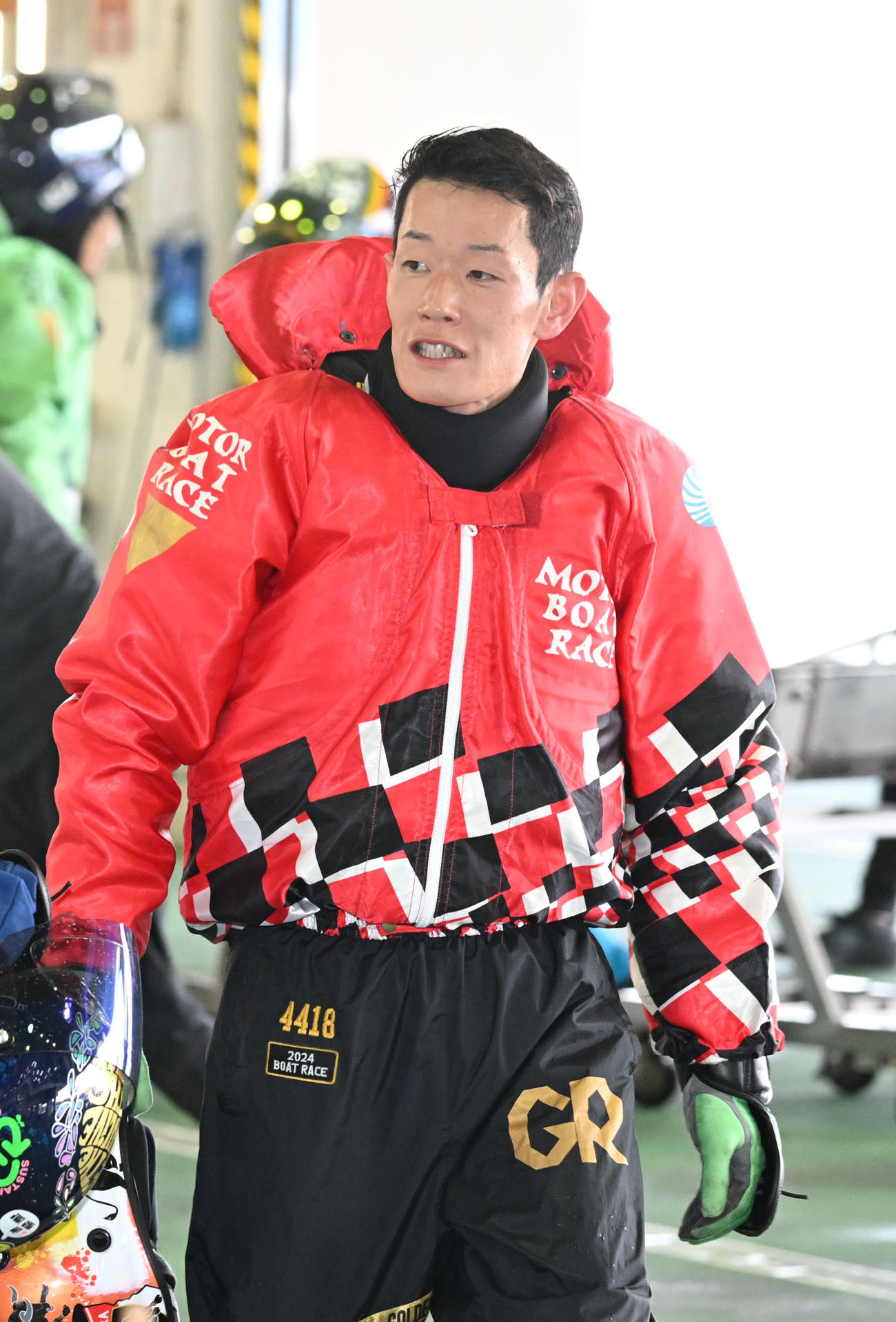 G1福岡チャンピオンカップ5日目　11R1着の茅原悠紀（撮影・林敢治）