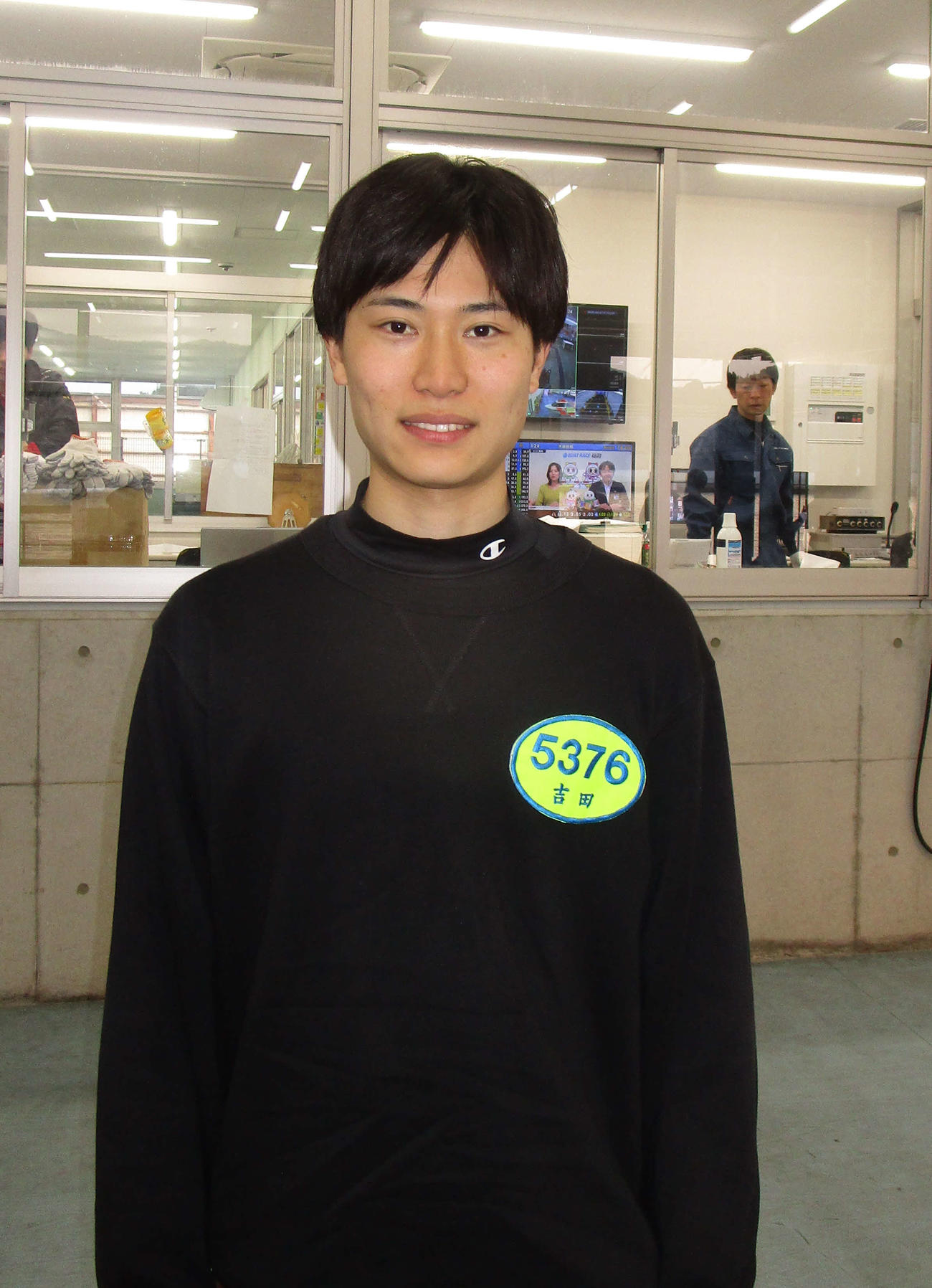 蒲郡初参戦の135期チャンプ吉田一心が、前節V機を得て水神祭を目指す（撮影・安井雅彦）