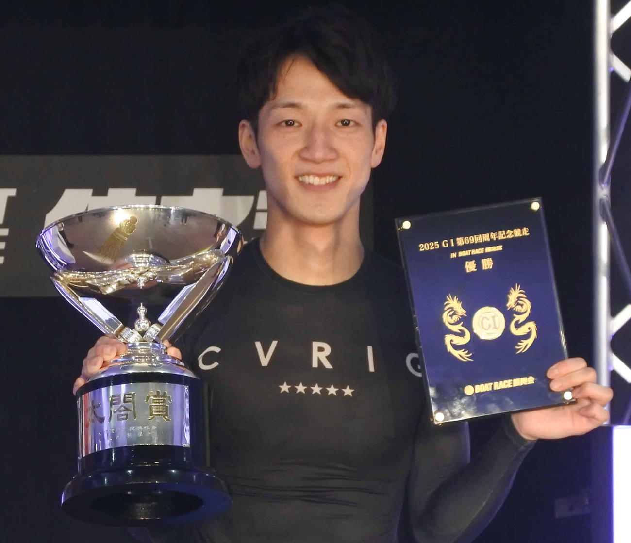 上條暢嵩がうれしい地元記念初制覇