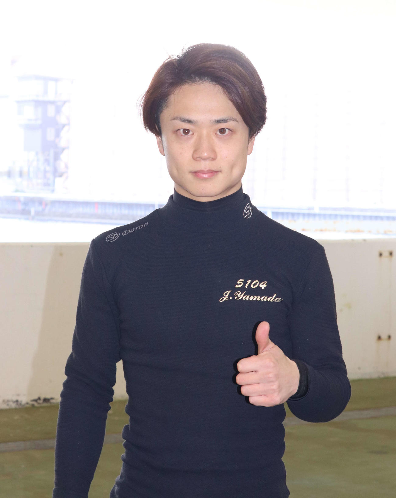 予選16位で準優に滑り込んだ山田丈が6枠で秘策を練る（撮影・神田成史）
