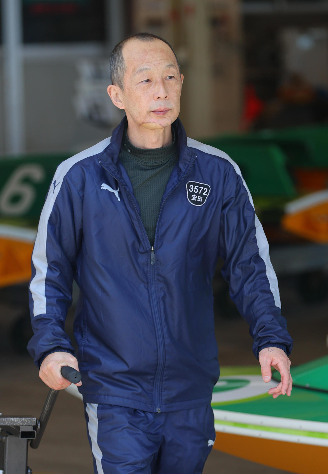 安田政彦がA級復帰へ気迫の走りを見せる
