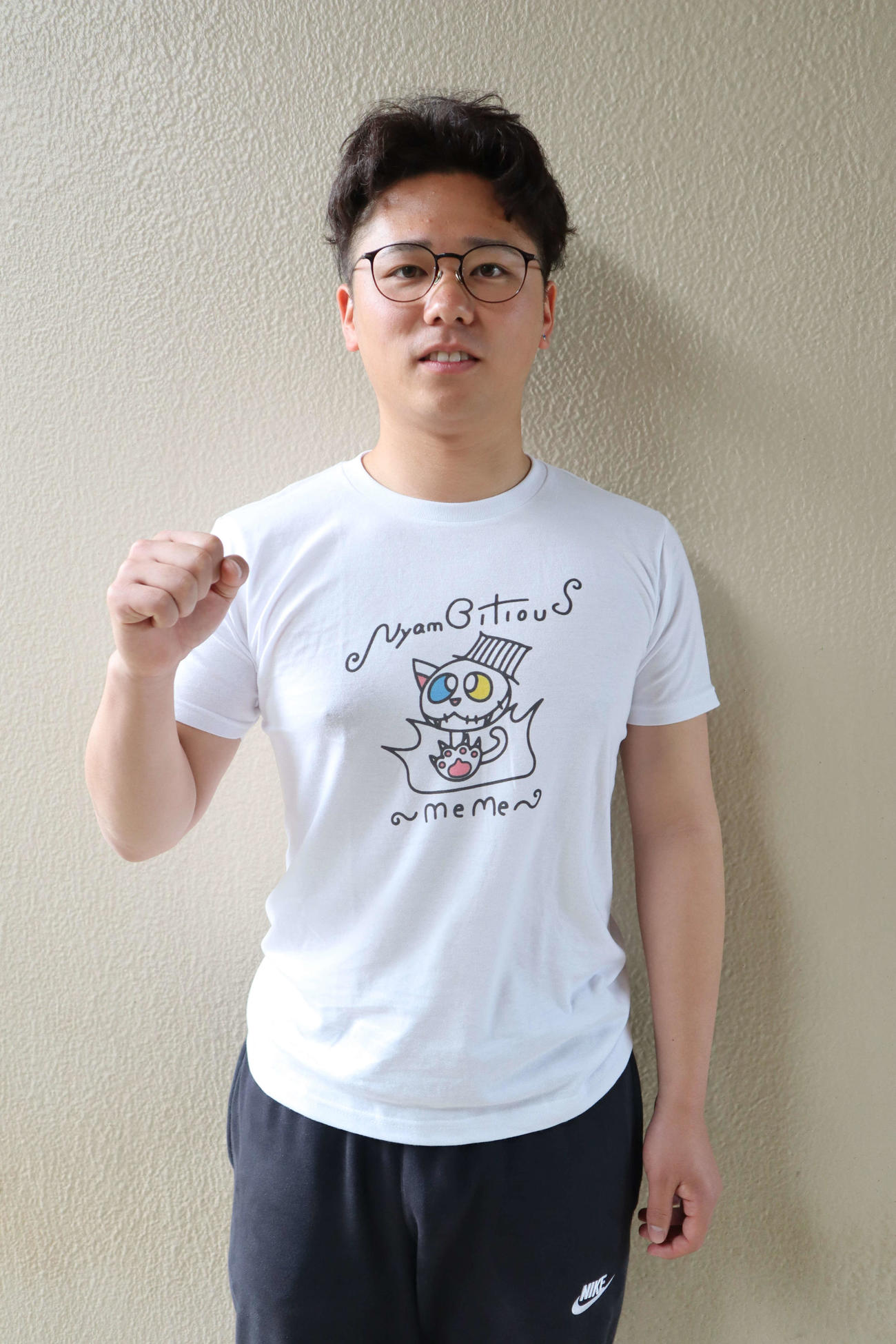 岡部陸斗は髪とともに悪い流れも断ち切る（撮影・音無剛）
