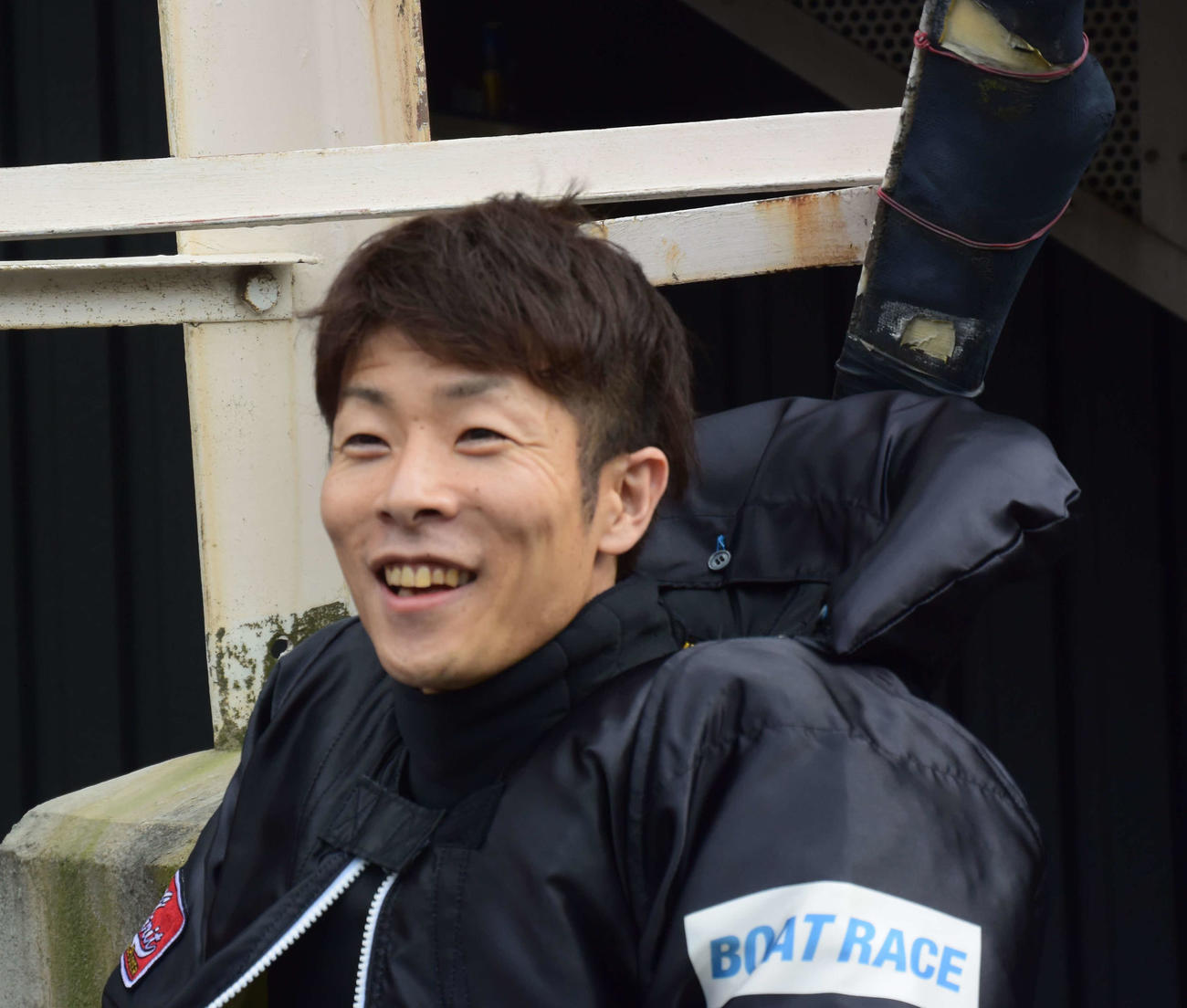 三苫晃幸が優勝戦で、3枠から差しハンドルを入れる