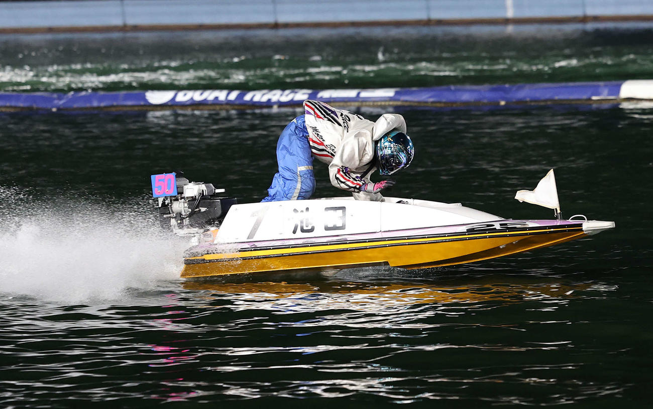 桐生12R　池田がドリーム戦制した1周2M（撮影・鈴木正人）