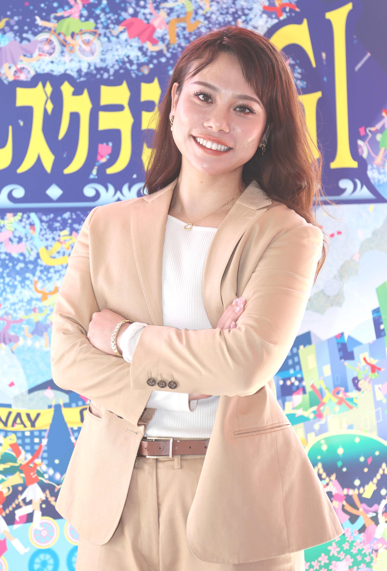 仕上がりに自信を見せる太田りゆ
