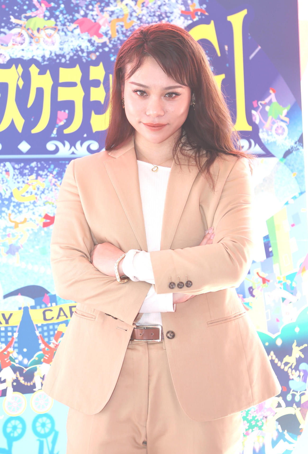 仕上がりに自信を見せる太田りゆ
