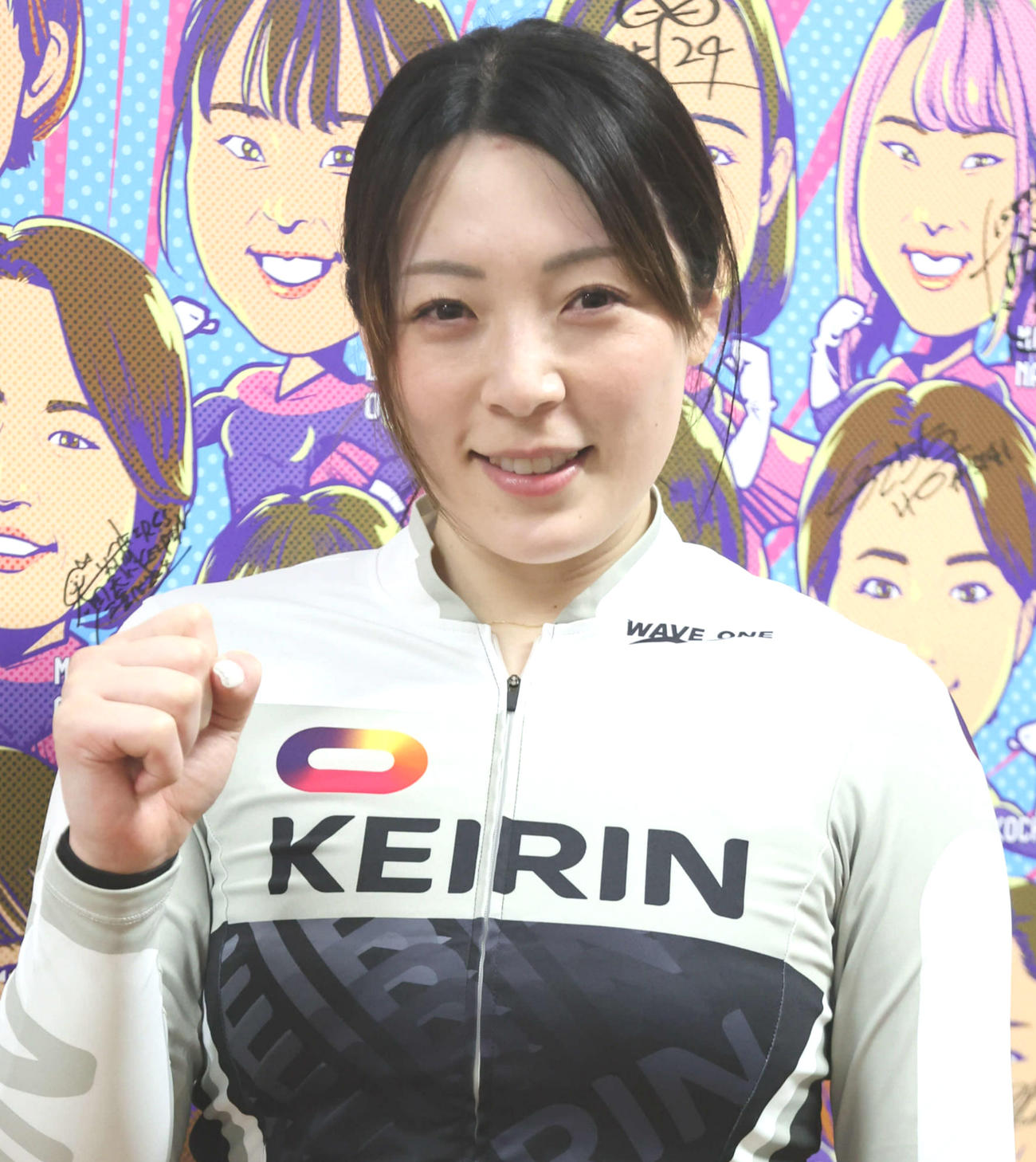 まくり圧勝に笑顔の児玉碧衣