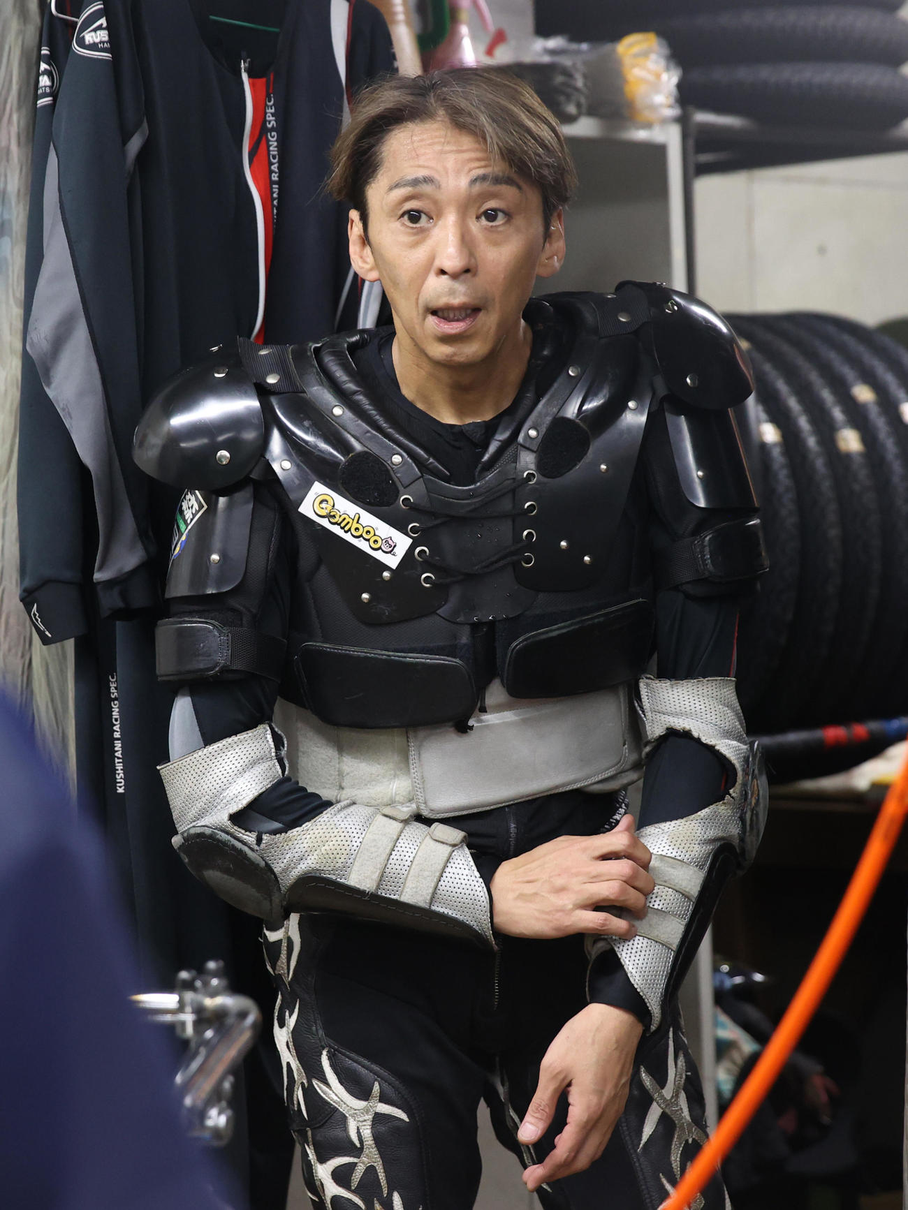 予選4Rで6着の森且行（撮影・柴田隆二）