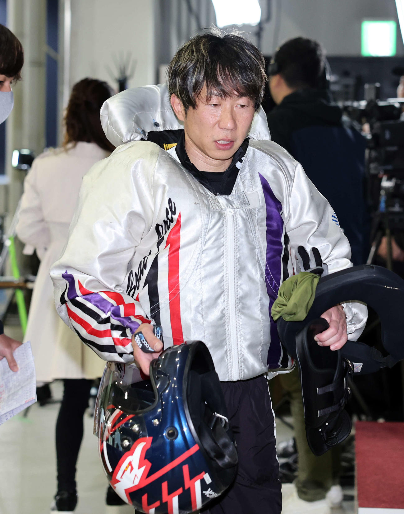 桐生10Rを制した中辻（撮影・鈴木正人）