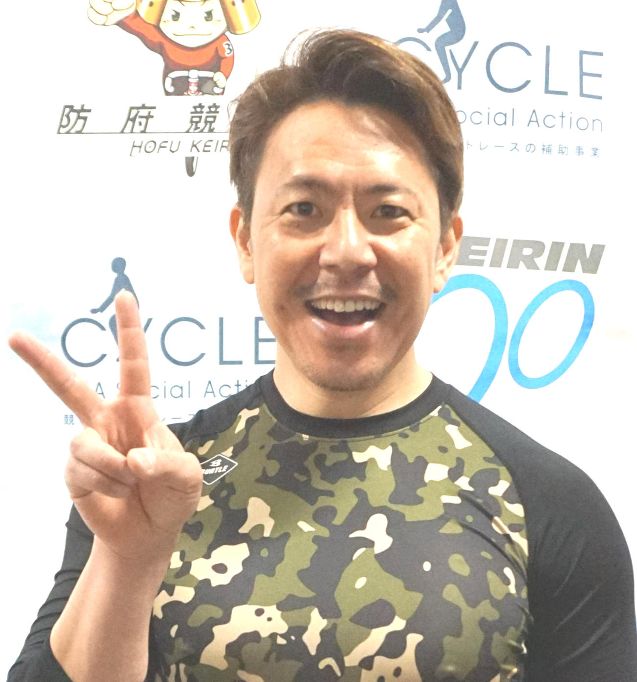 機敏な動きを披露している桜井太士