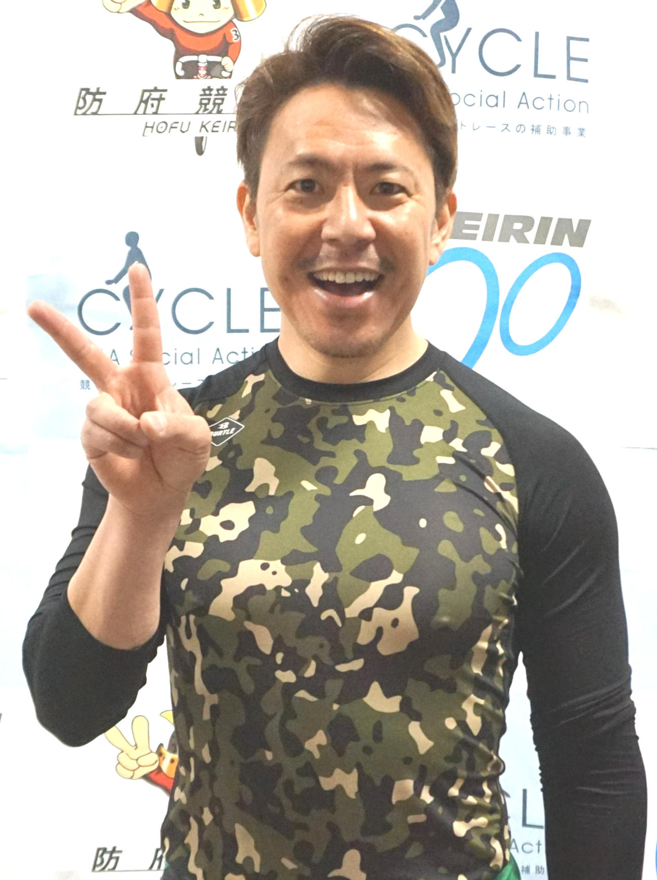 機敏な動きを披露している桜井太士