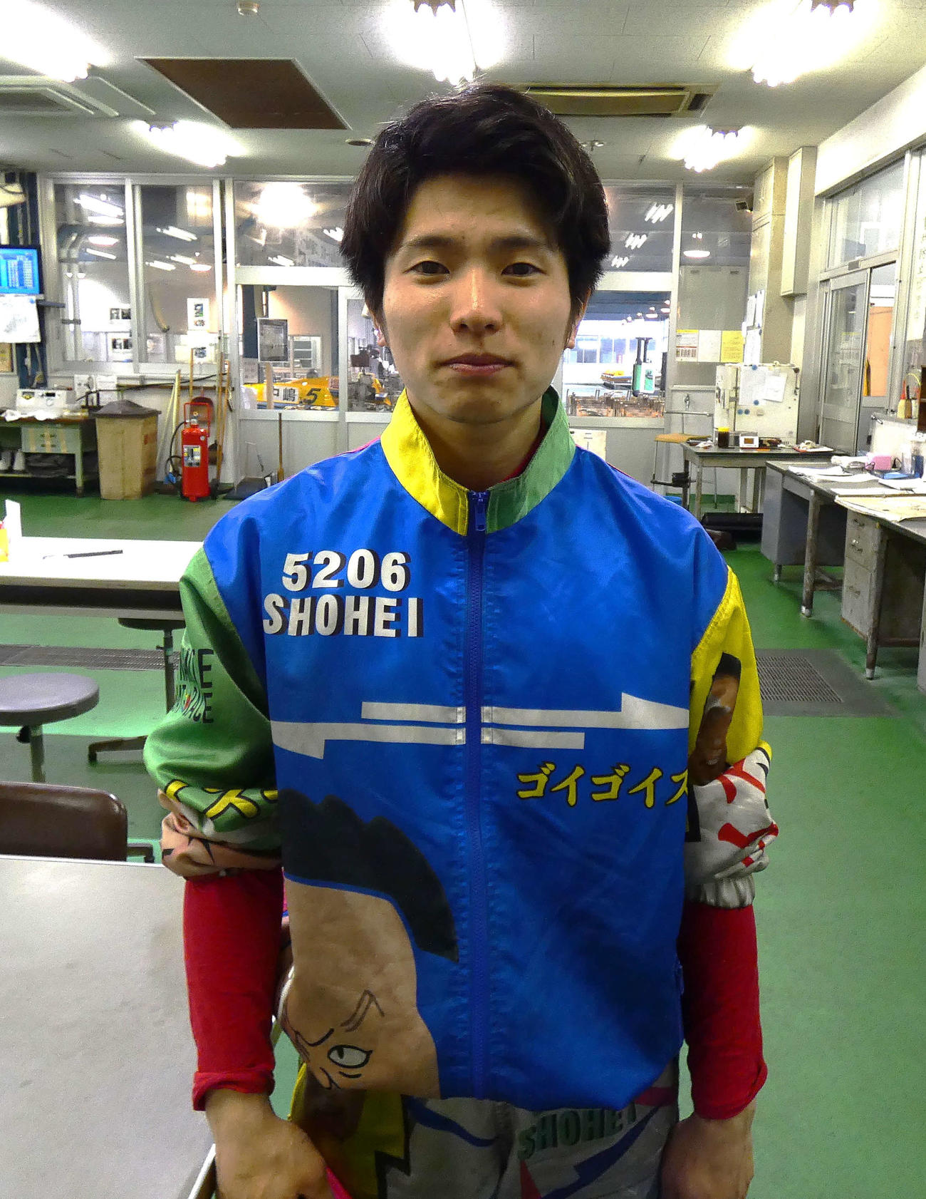 梅原祥平の2日目の出番は5、9R（撮影・前原一樹）