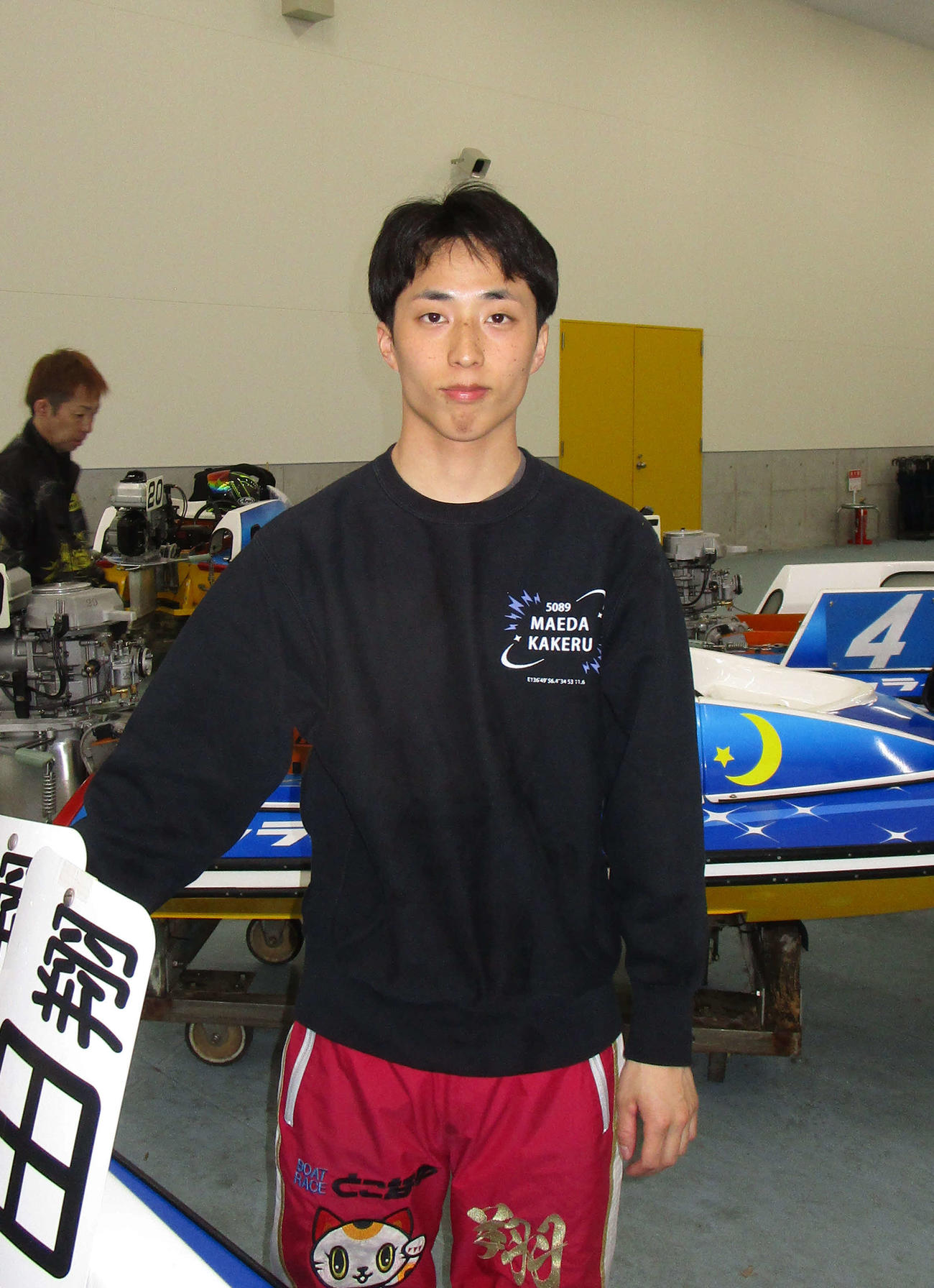 初日の白星でA1級復帰が見えて来た前田翔（撮影・安井雅彦）
