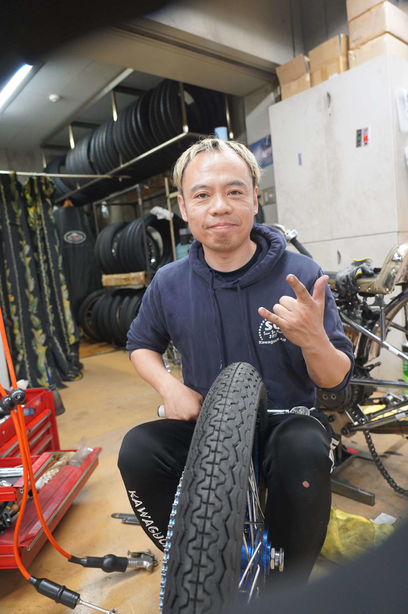 オールスターでSG初制覇した弟子の佐藤励に続けとばかりに、師匠の阿部剛士が初日7Rに登場