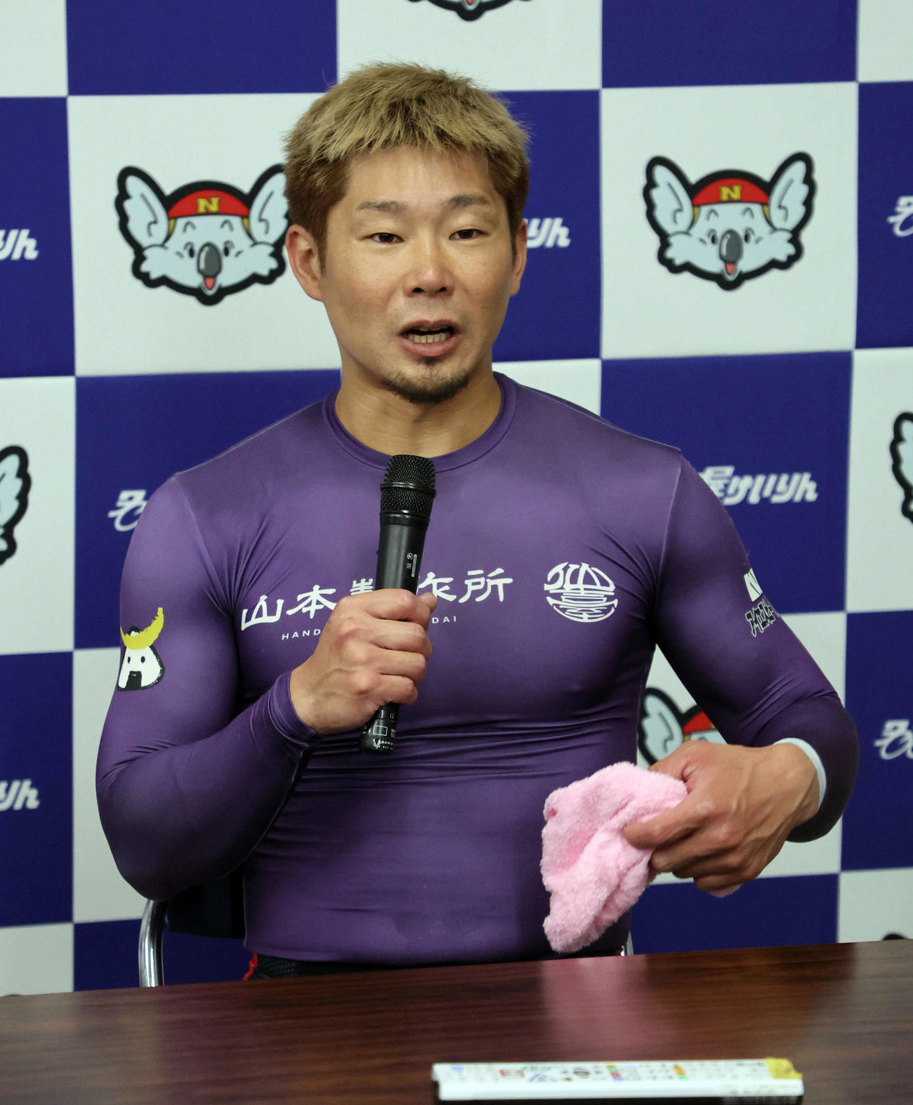 9Rで2着となった阿部力也（撮影・宮崎幸一）