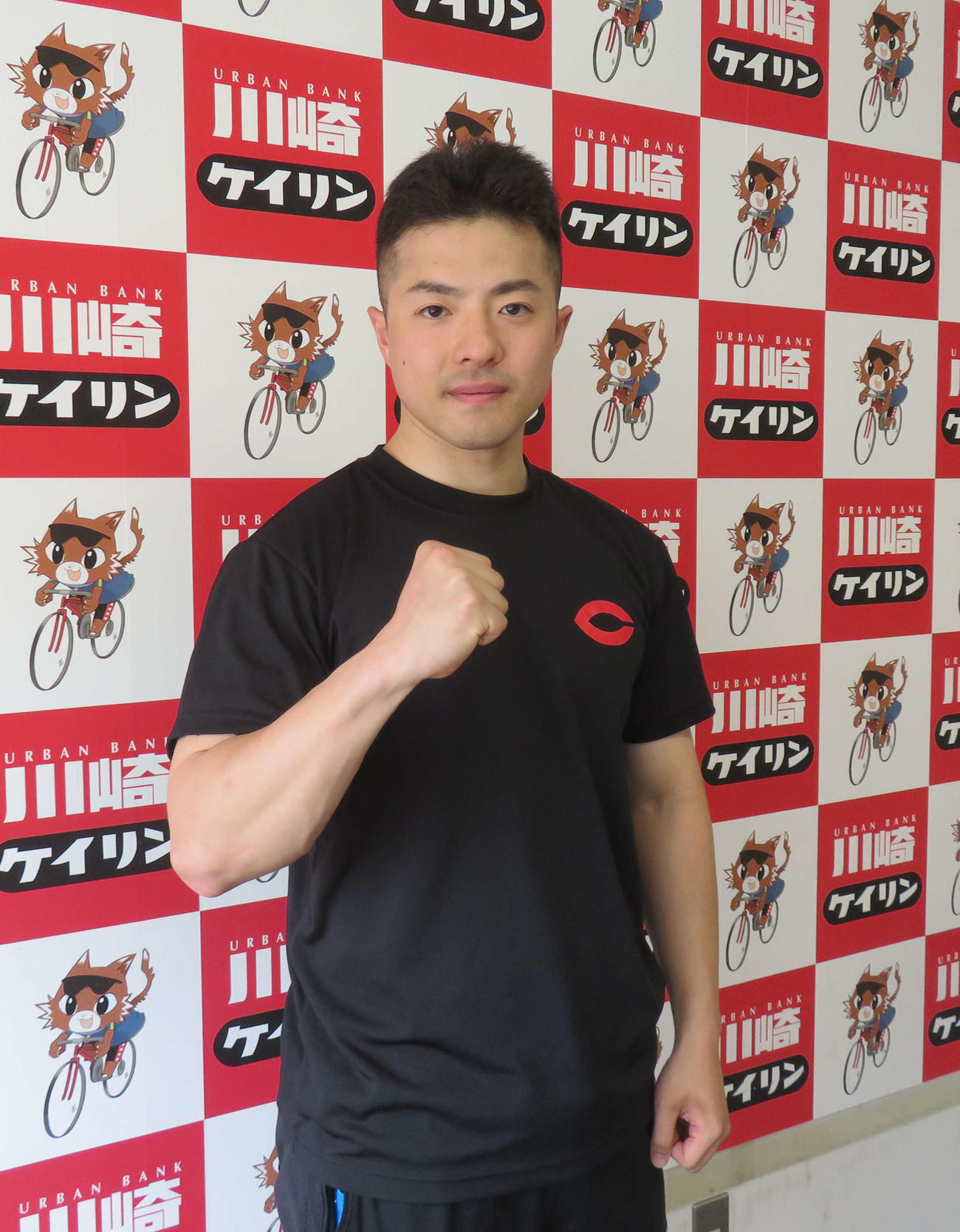 2班特昇初戦を迎える市田龍生都（撮影・栗田文人）