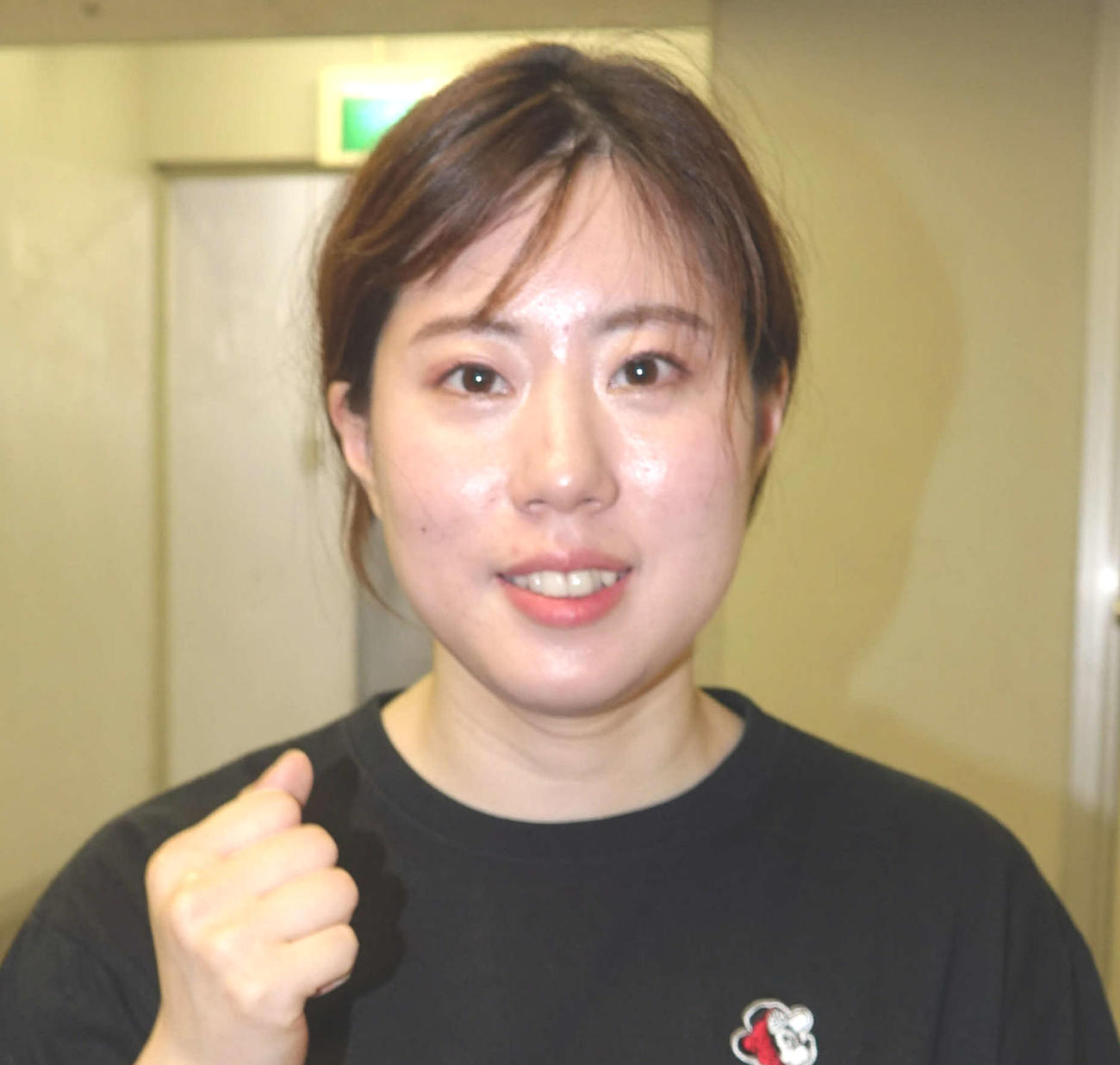 地元で成長をアピールしたい青木美保
