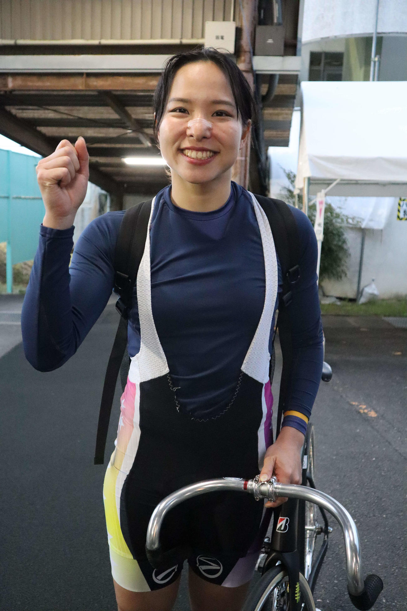 当銘直美が2強の争いに割って入る（撮影・音無剛）