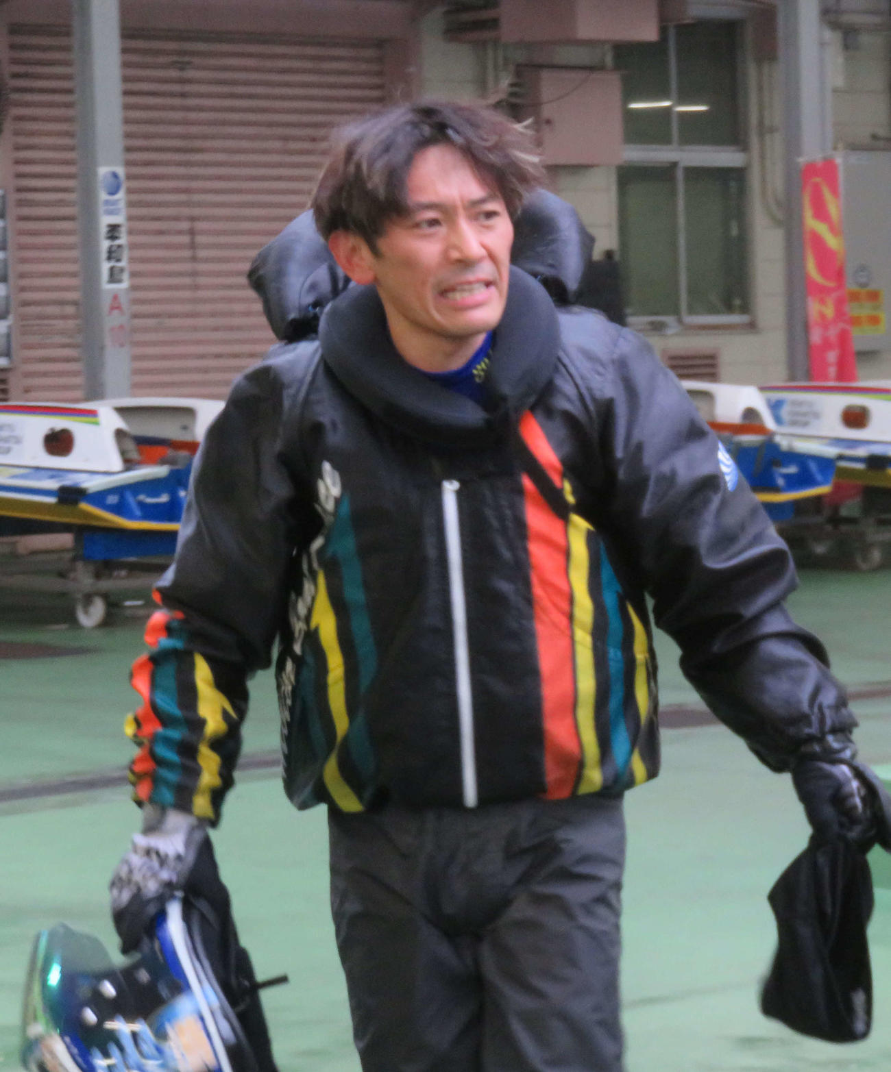 優勝戦2枠に入った飯山泰