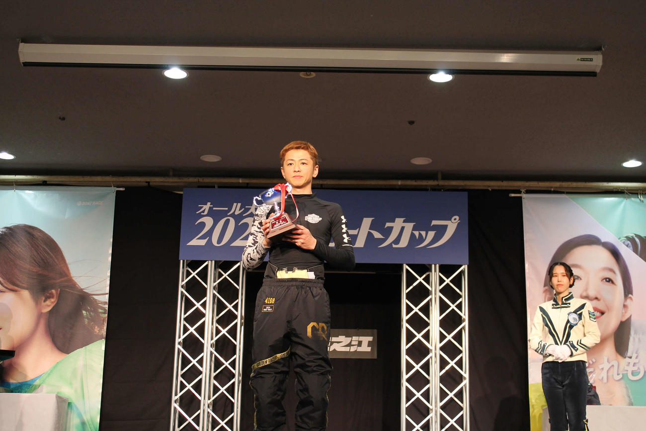 石野貴之が負傷から復帰後初Vを飾った