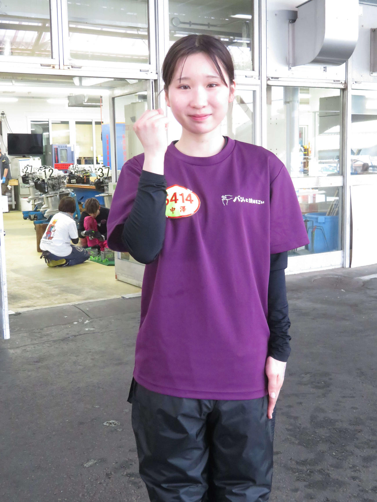 SGレーサー中沢和志の次女英里がデビュー戦を迎える